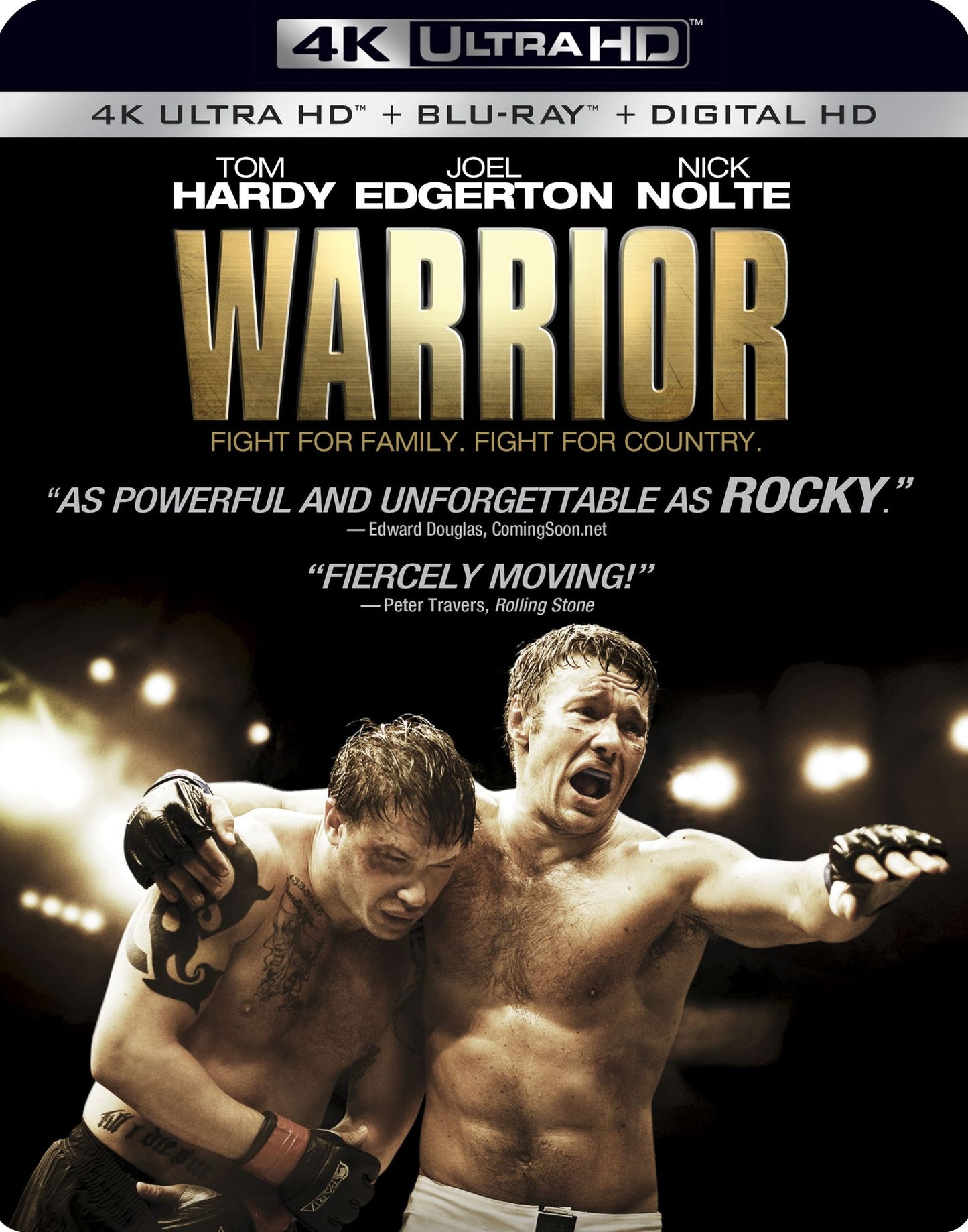 Warrior [4K Ultra HD Blu-ray/DVD] [2 Discs]