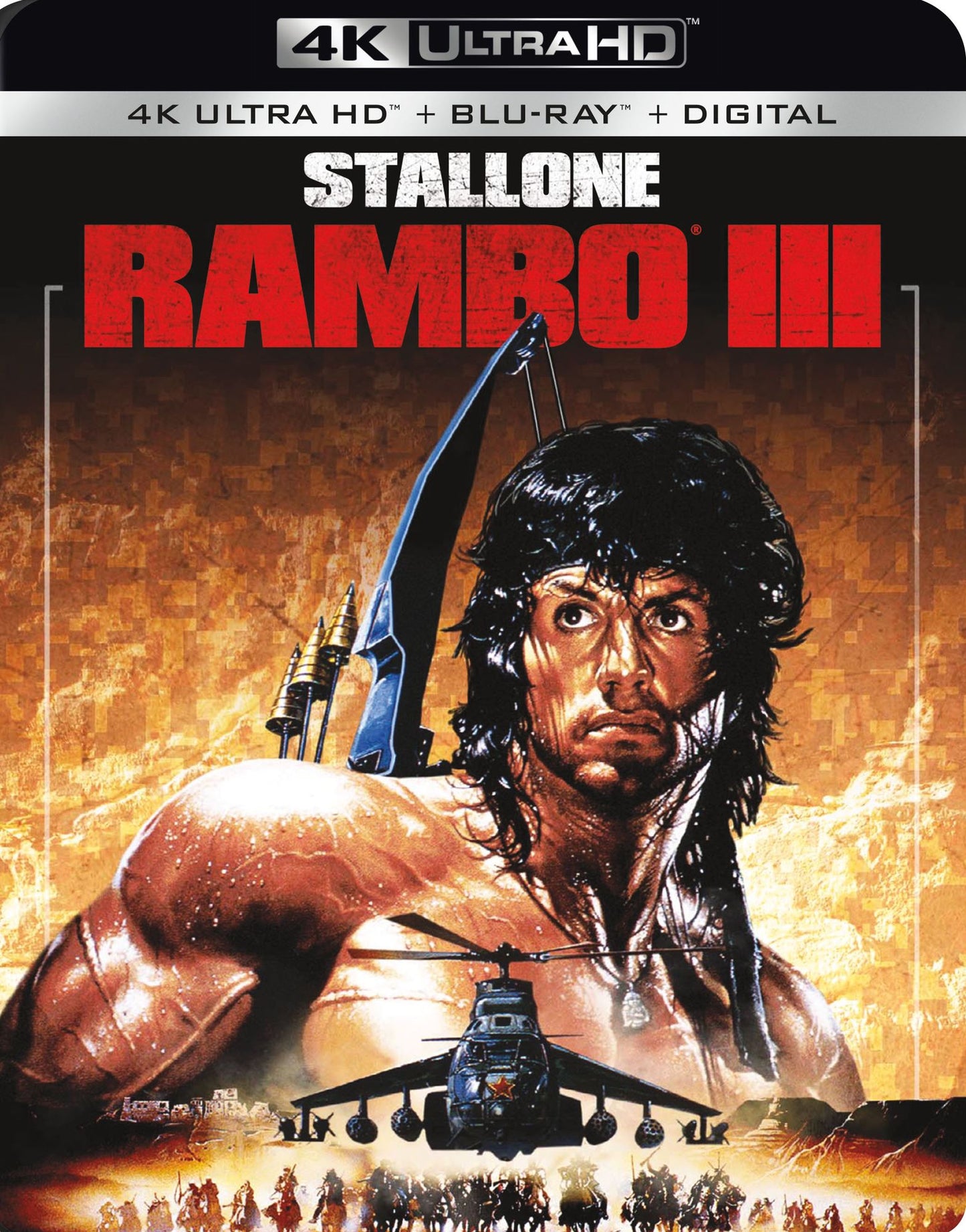 Rambo III [Includes Digital Copy] [4K Ultra HD Blu-ray/Blu-ray]