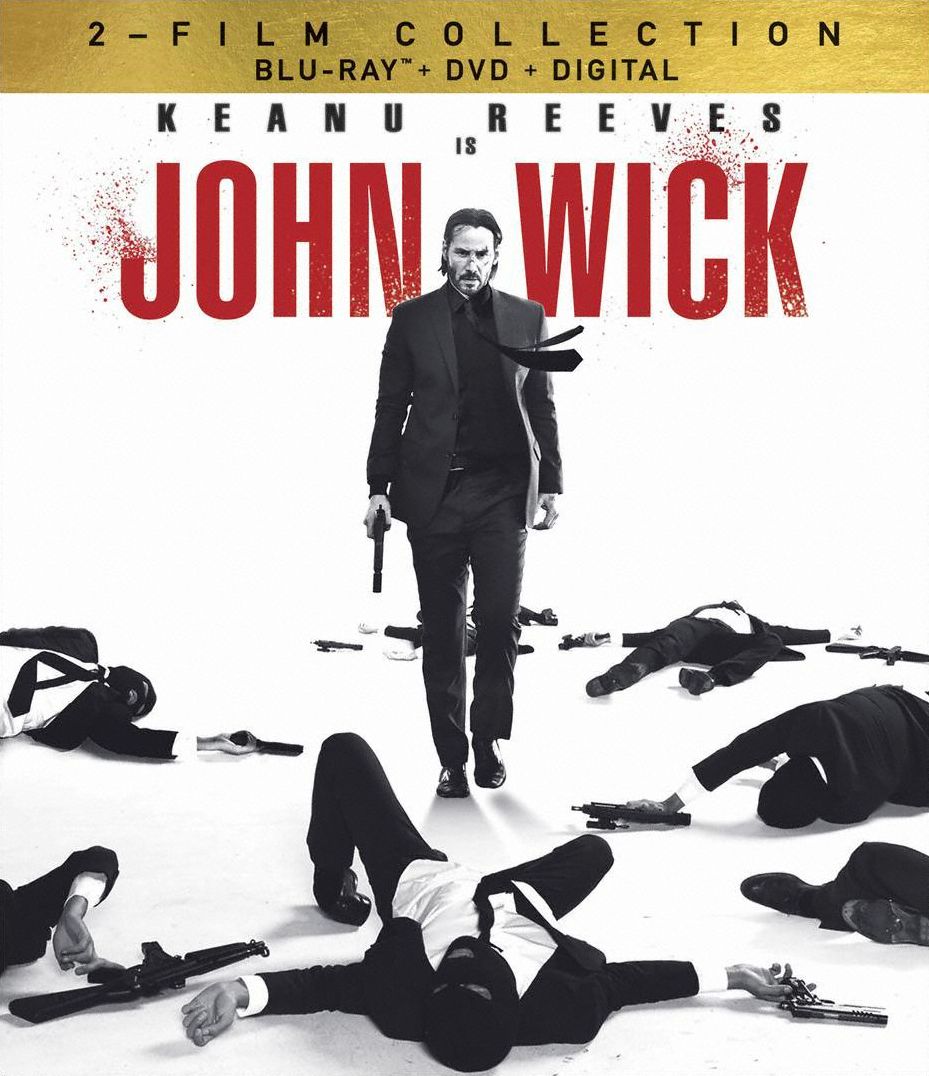 John Wick 1 & 2 Double Feature [Includes Digital Copy] [Blu-ray/DVD]