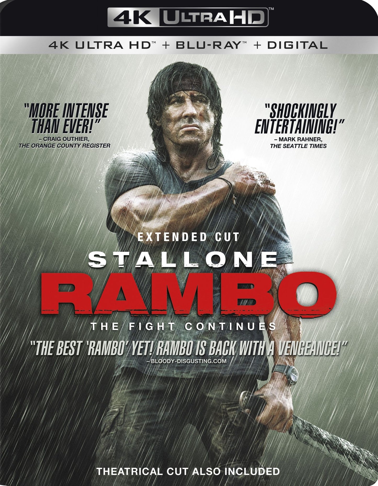 Rambo [Includes Digital Copy] [4K Ultra HD Blu-ray/Blu-ray]