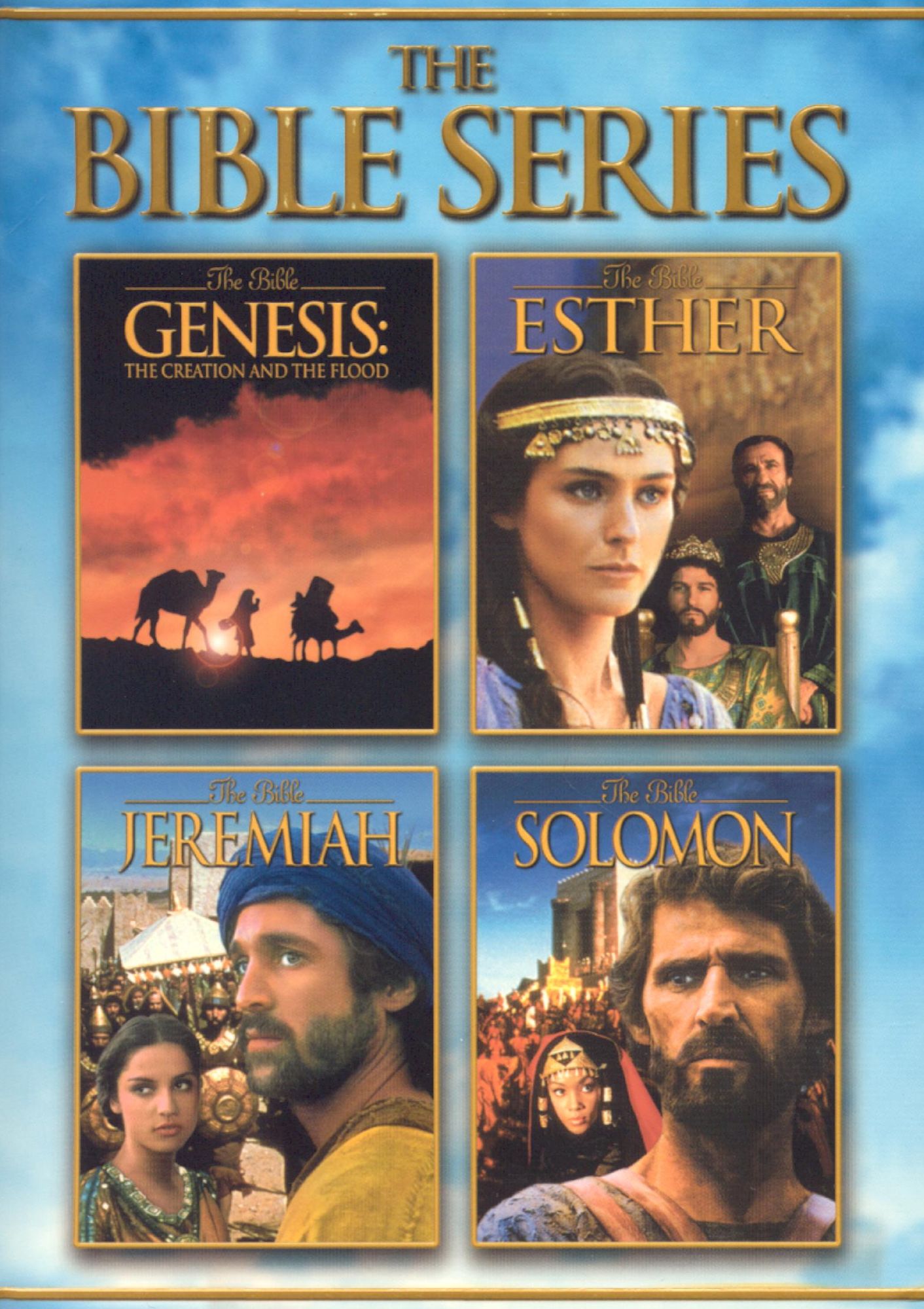 The Bible Series: Genesis/Esther/Jeremiah/Solomon [4 Discs]