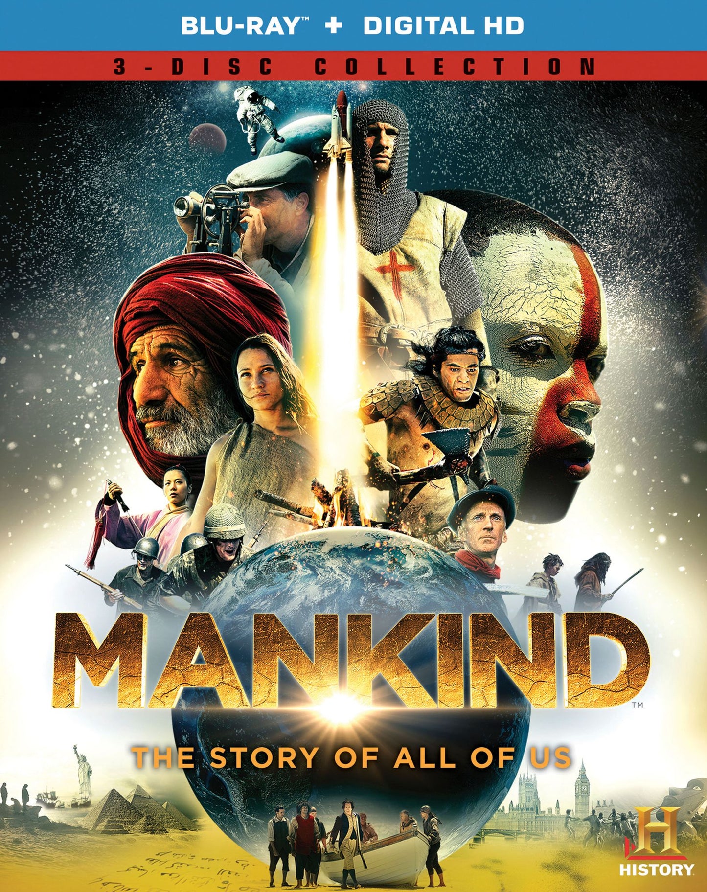 Mankind: The Story of All of Us [3 Discs] [Blu-ray]