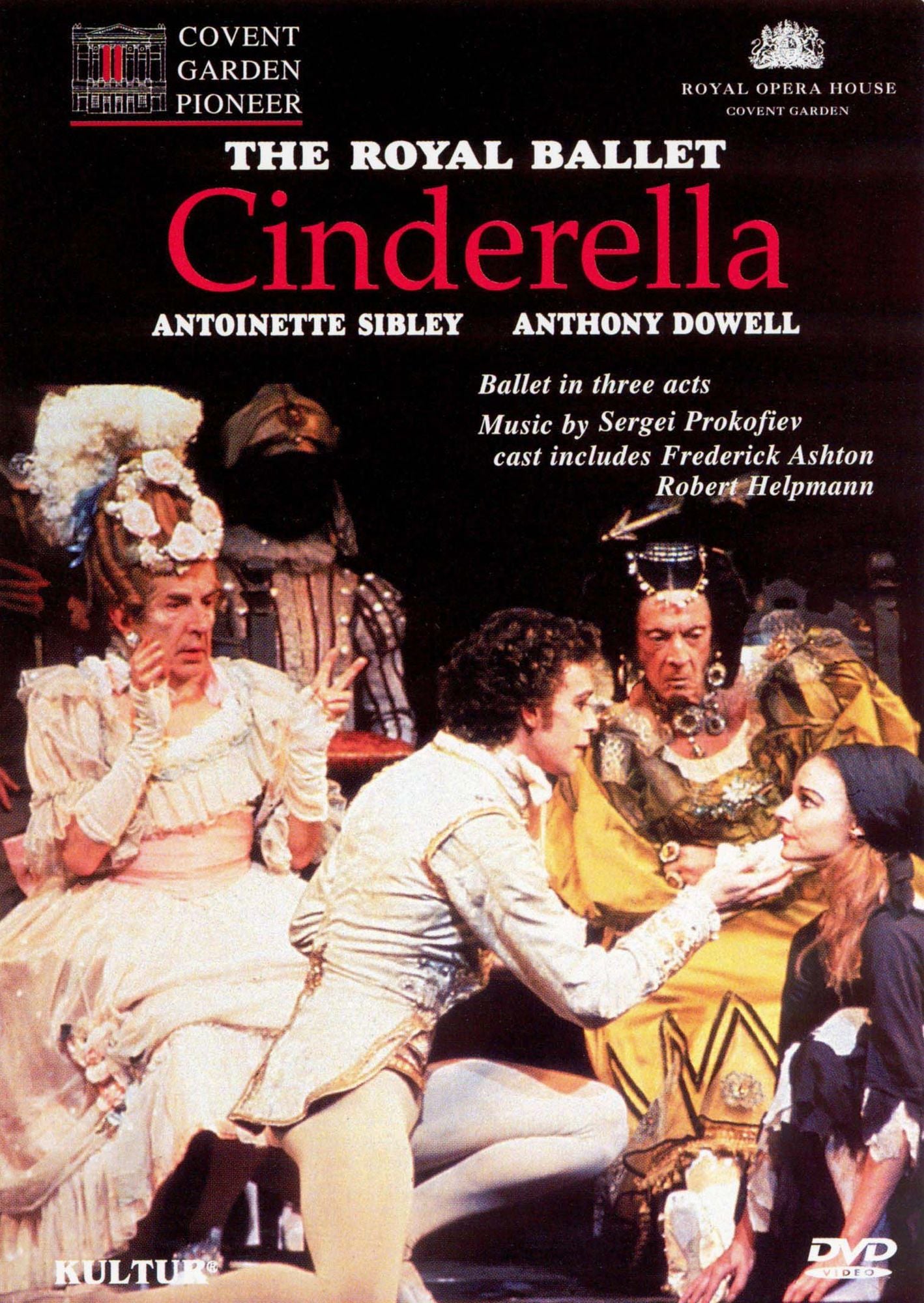The Royal Ballet: Cinderella - Prokofiev (Sibley/Dowell/Ashton/Helpmann)