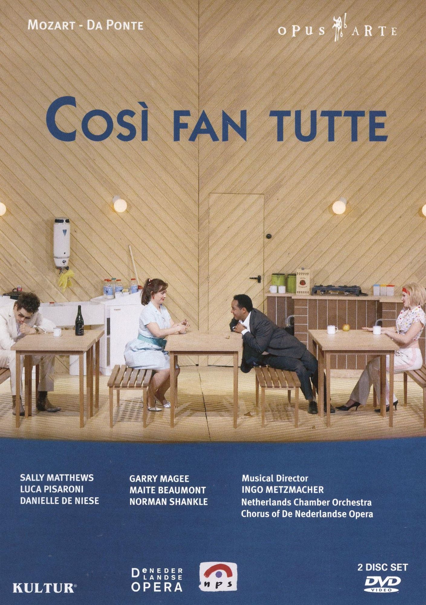 Mozart/Da Ponte: Cosi Fan Tutte - De Nederlandse Opera [2 Discs]