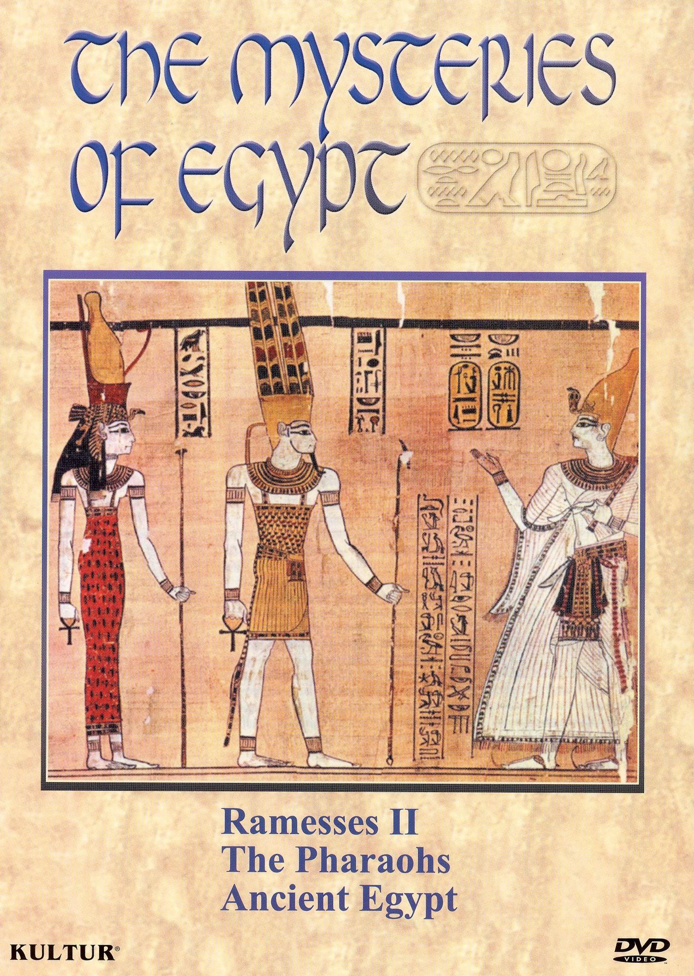The Mysteries of Egypt: Ramesses II/The Pharoahs/Ancient Egypt [3 Discs]