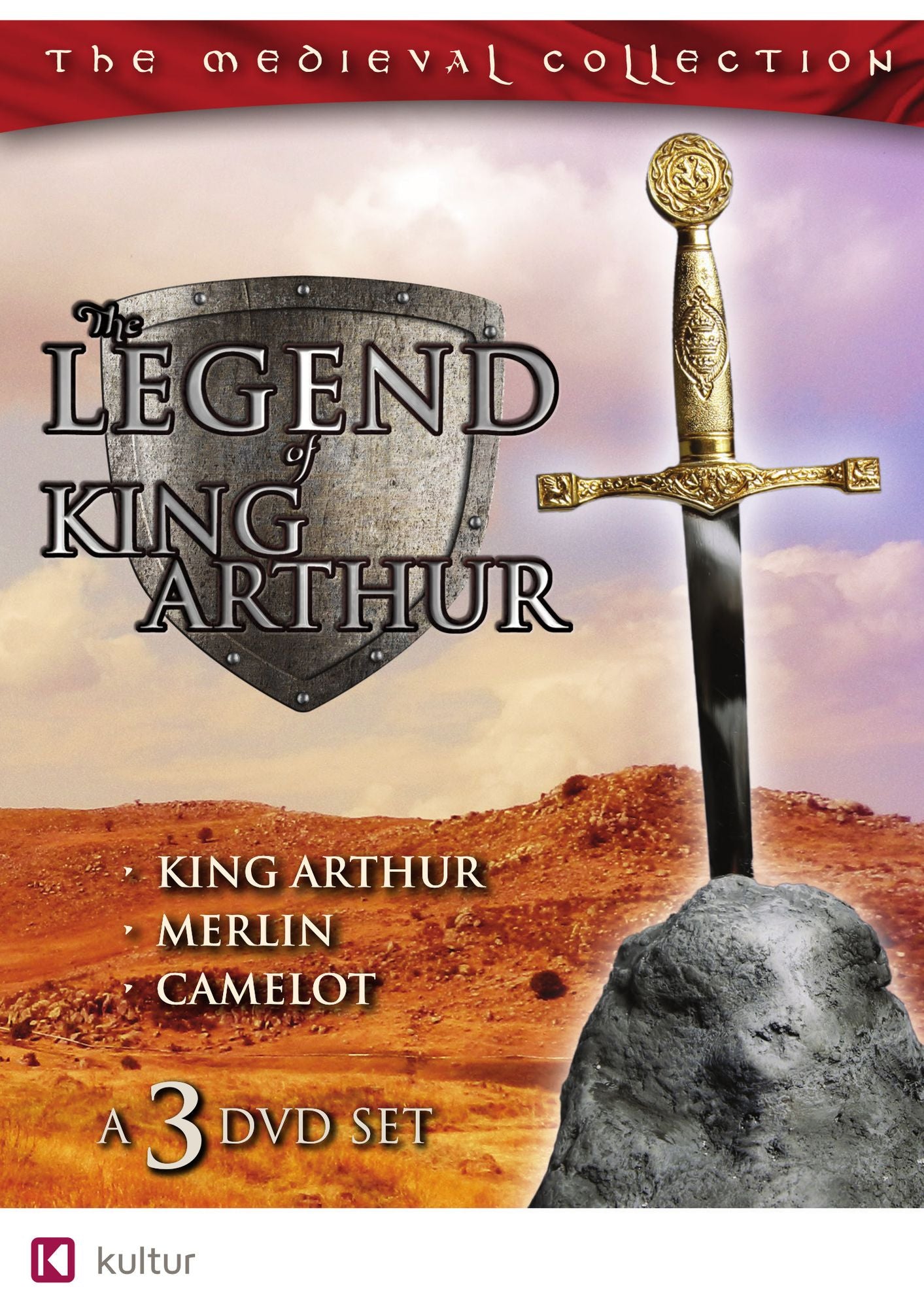 The Legend of King Arthur: King Arthur/Merlin/Camelot [3 Discs]