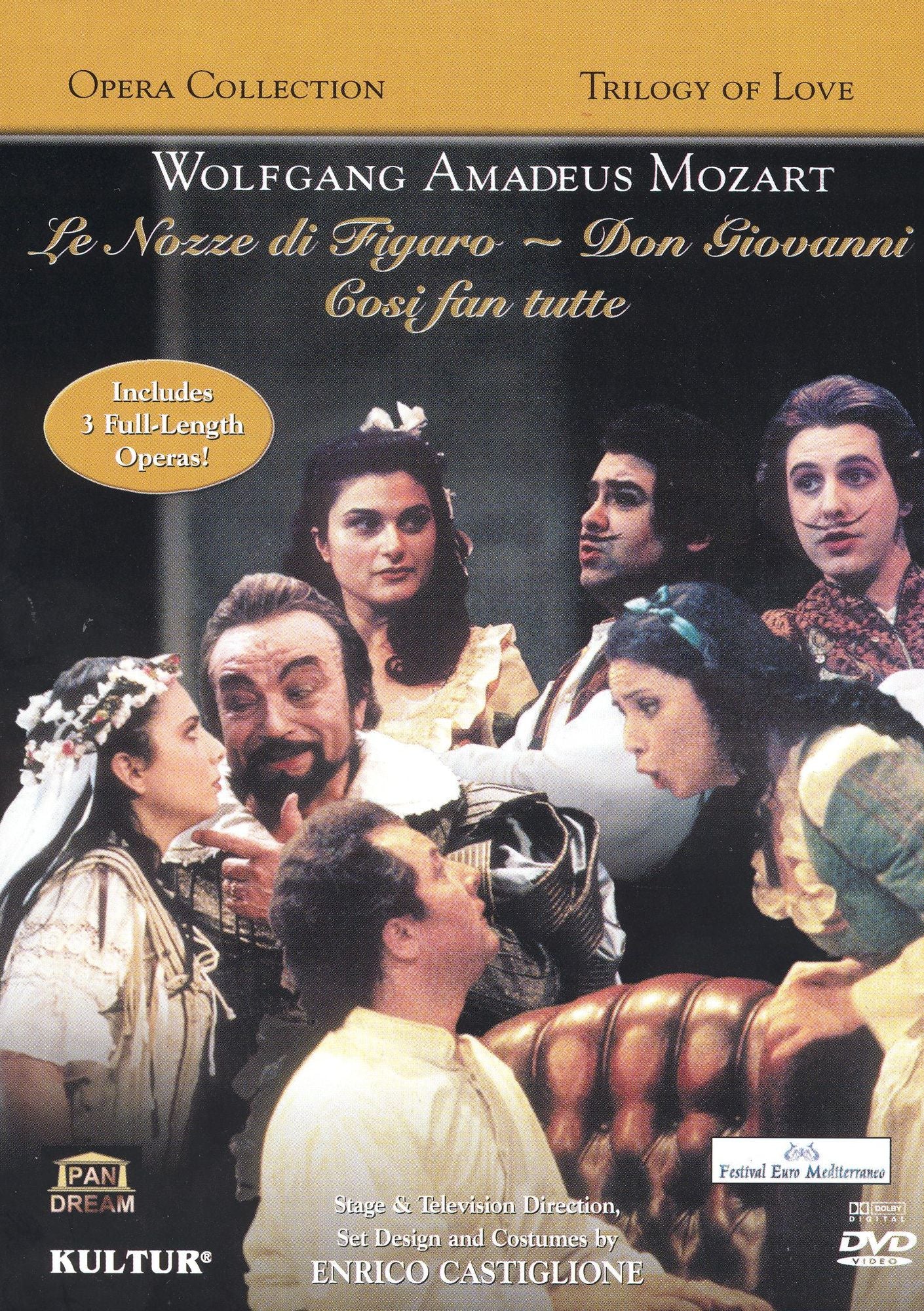 Wolfgang Amadeus Mozart: Trilogy Of Love