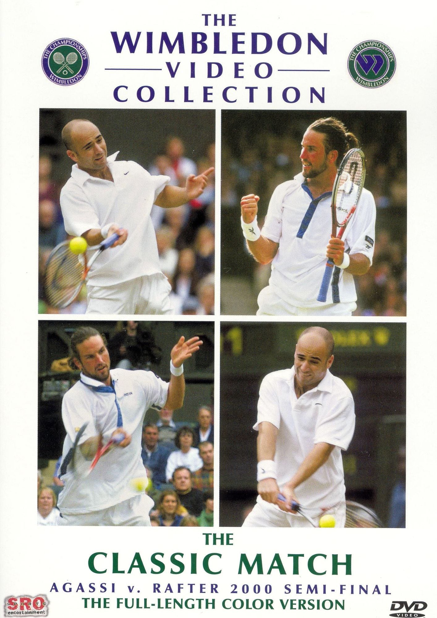 The Wimbledon Video Collection: The Classic Match - Agassi v. Rafter 2000 Semi-Final