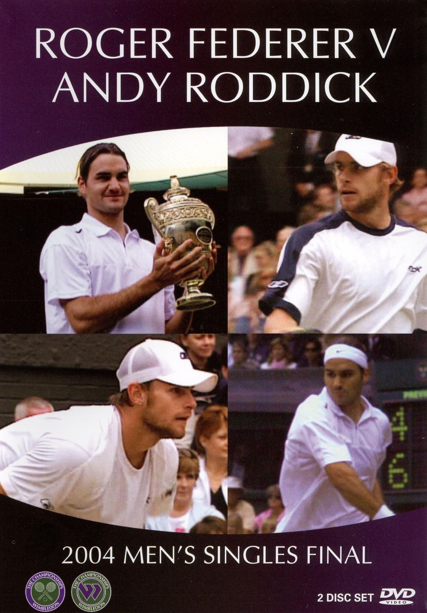 Wimbledon: Roger Federer vs. Andy Roddick - 2004 Men's Singles Final [2 Discs]