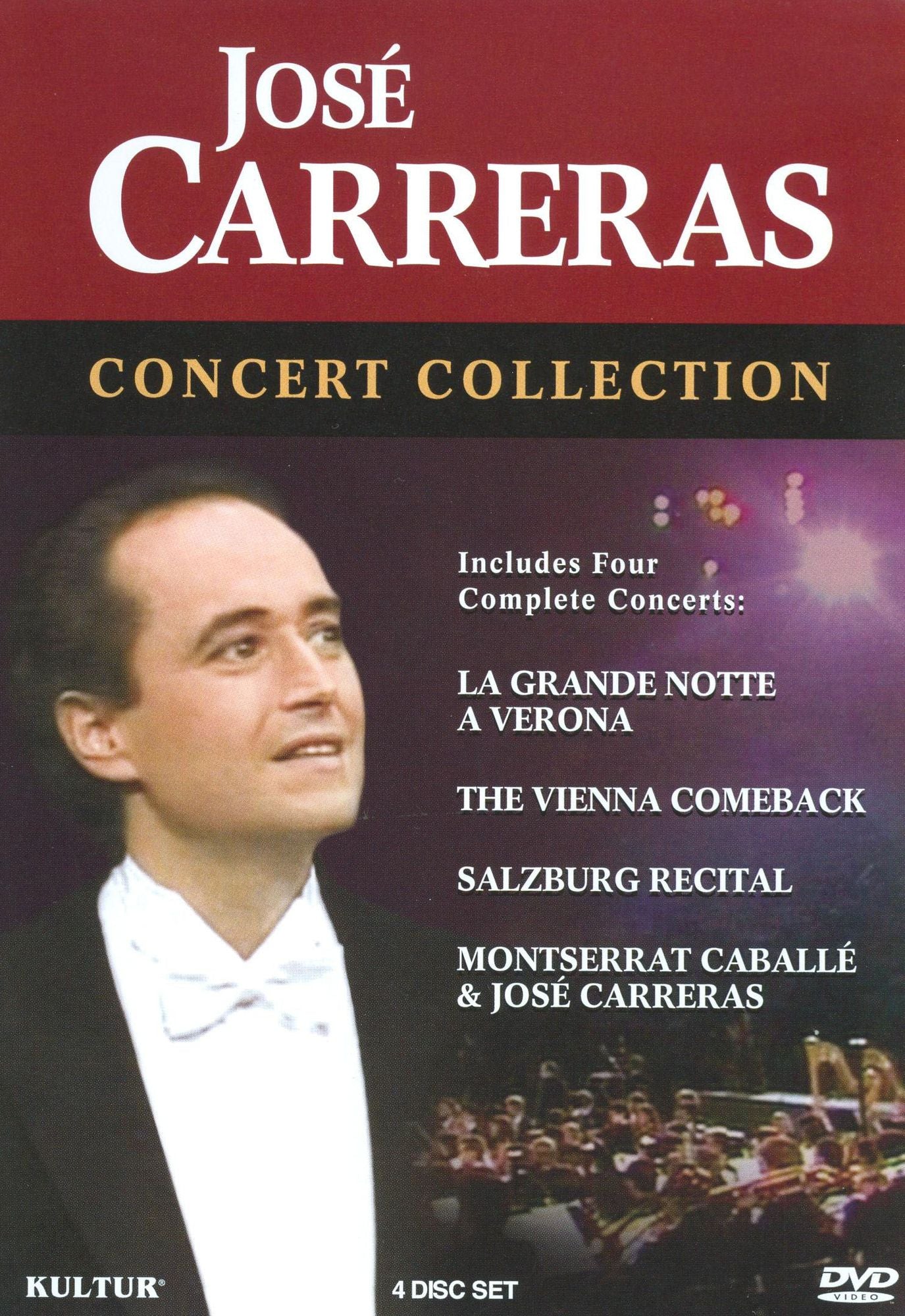 Jose Carreras: Concert Collection [4 Discs]