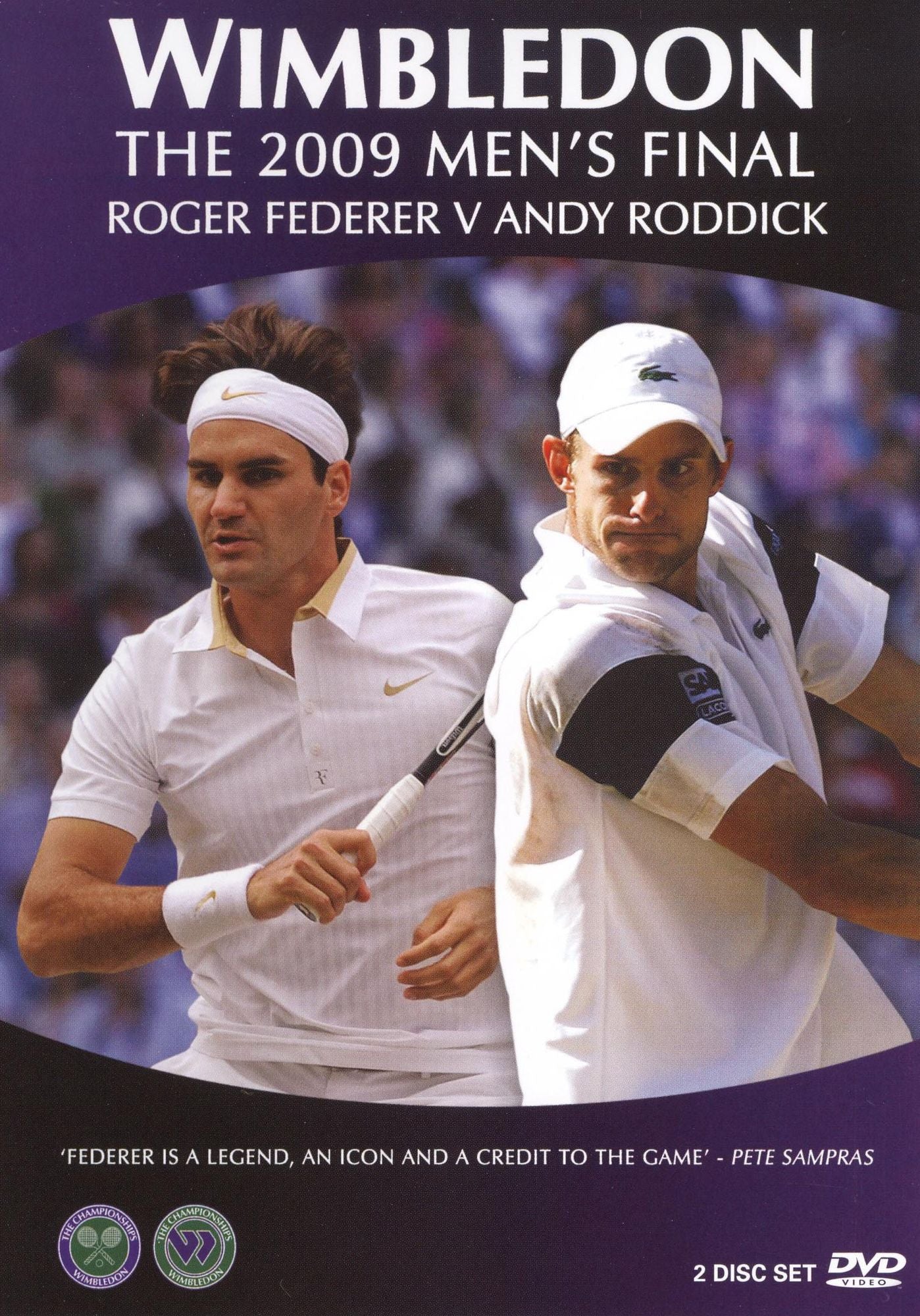 Wimbledon: The 2009 Men's Final - Roger Federer vs. Andy Roddick [2 Discs]
