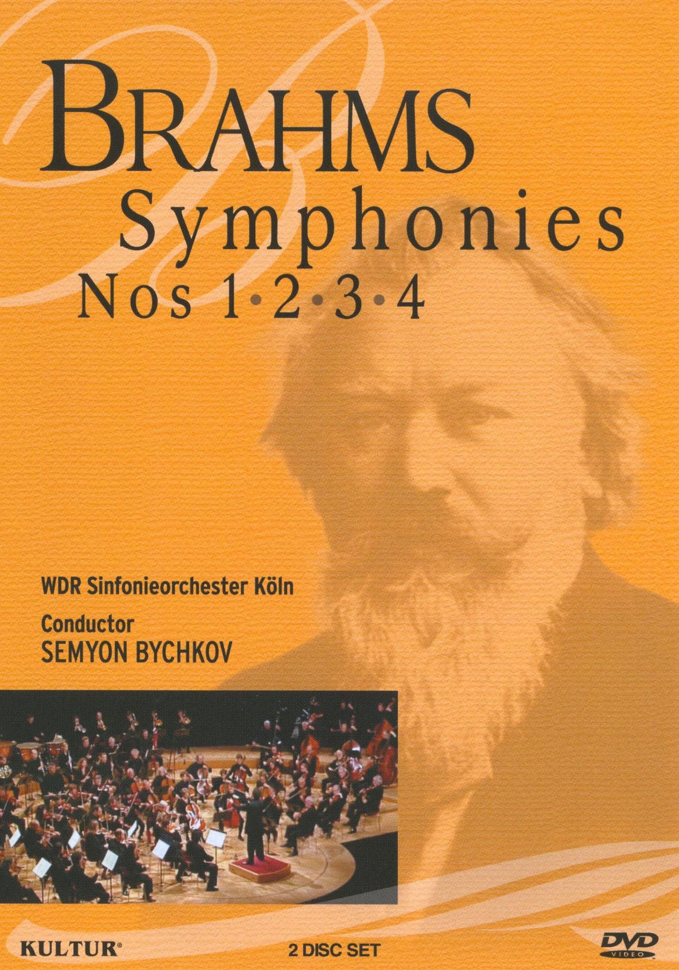 WDR Sinfonieorchester Koln/Semyon Bychkov: Brahms - Symphonies Nos. 1-4