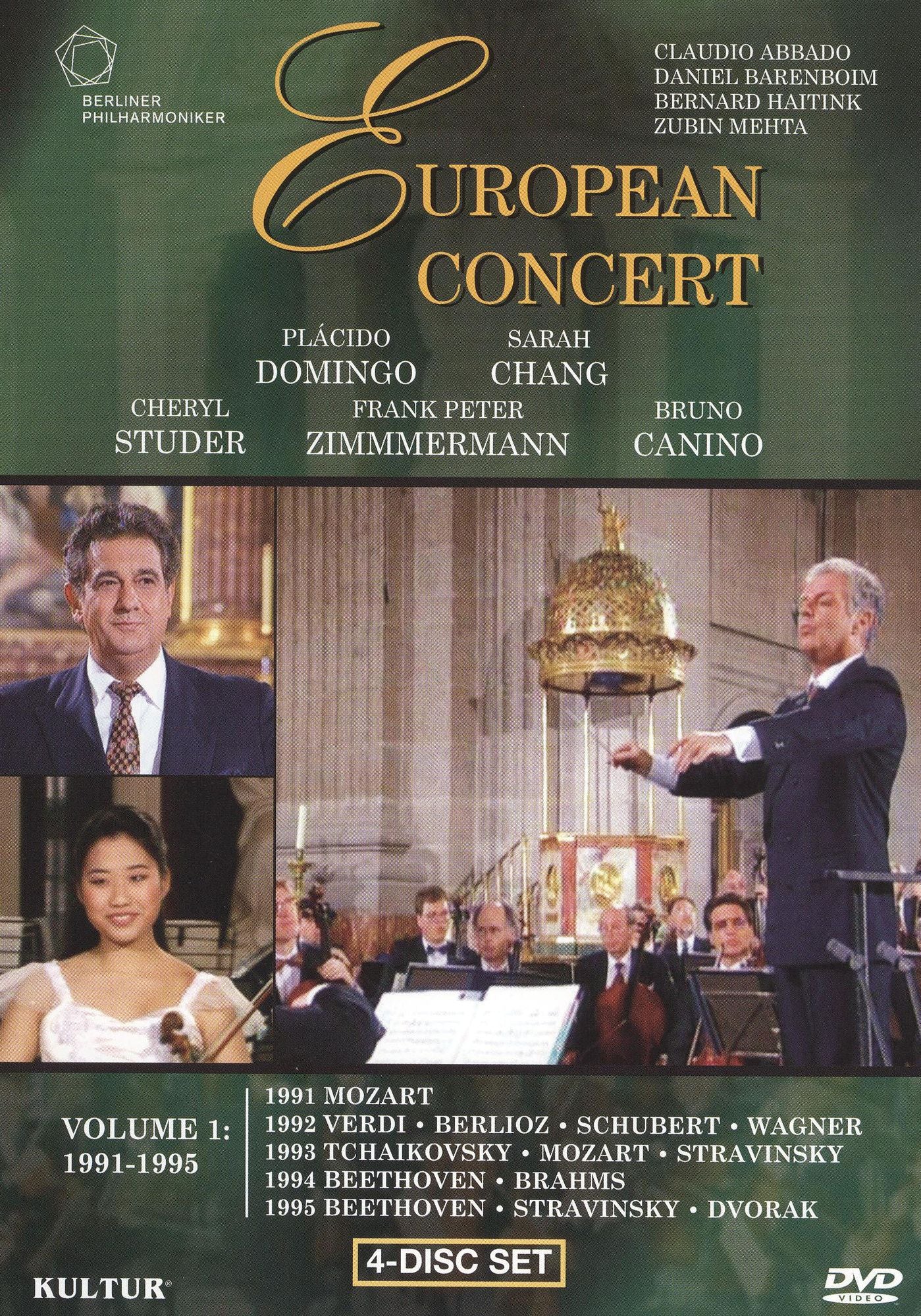 European Concert, Vol. 1: 1991-1995 [4 Discs]