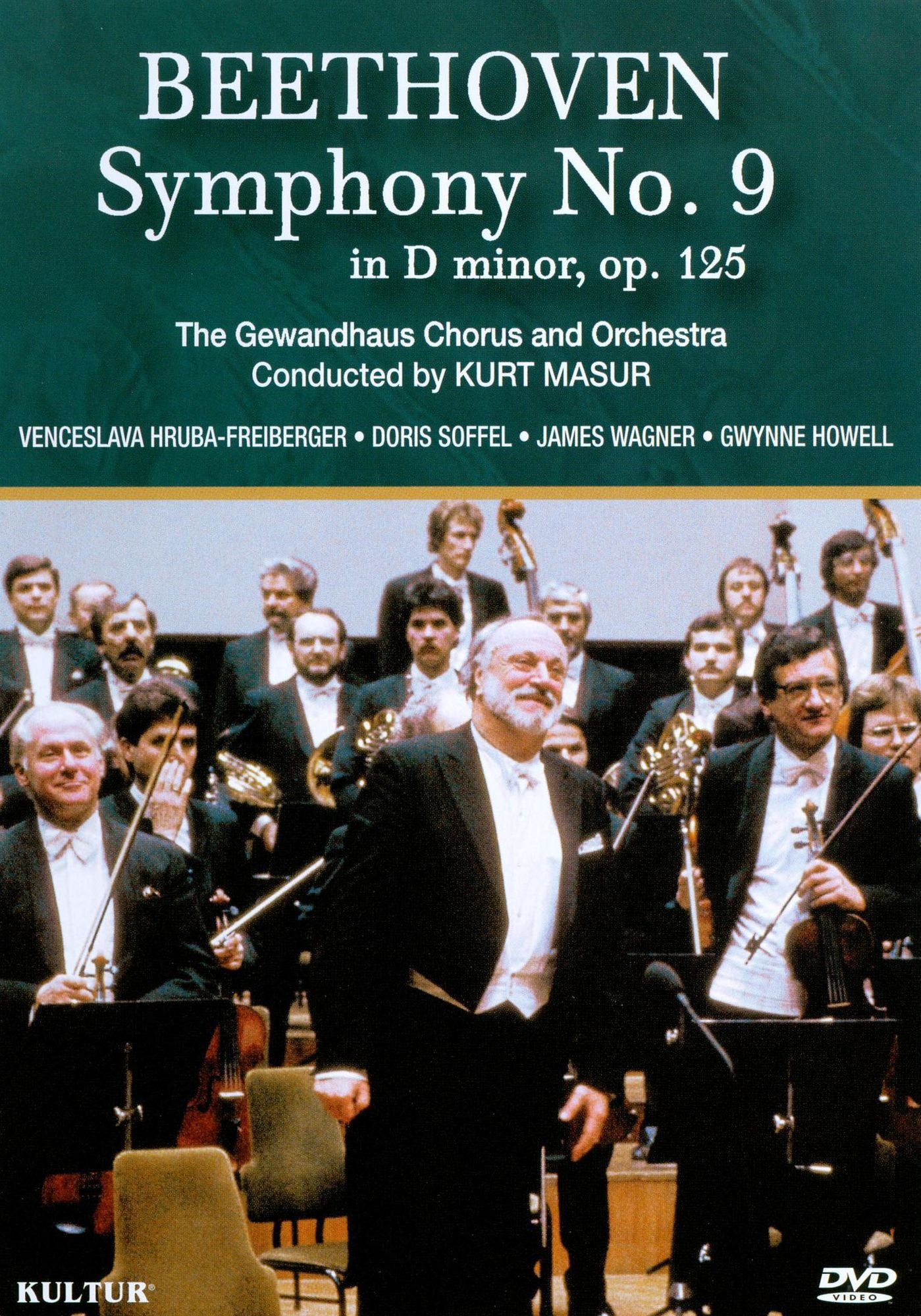 The Gewandhaus Orchestra/Kurt Masur: Beethoven - Symphony No. 9