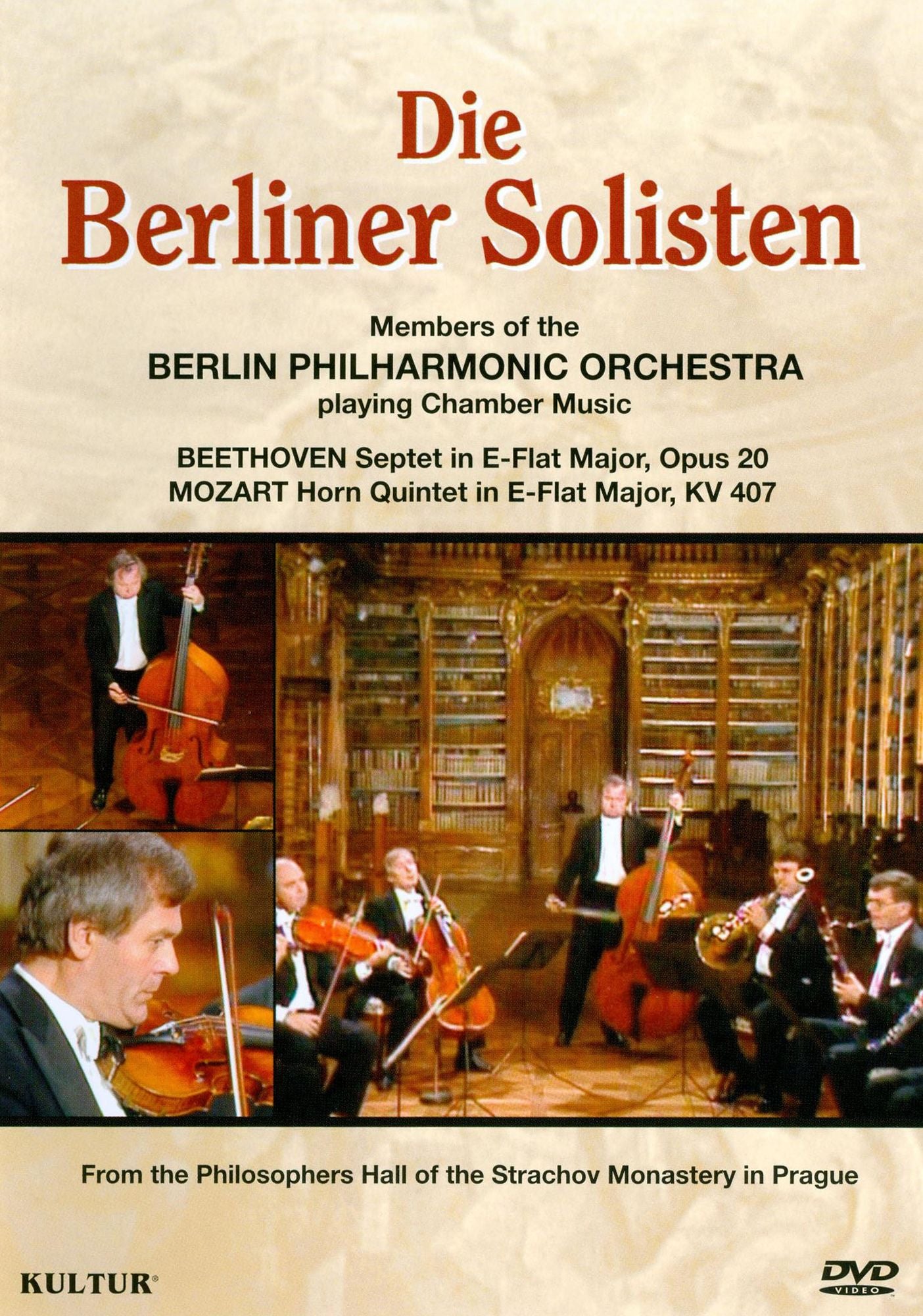 Die Berliner Solisten: Beethoven - Septet in E-Flat Major/Mozart - Horn Quintet in E-Flat Major