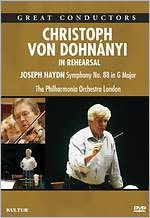 Christoph Von Dohnanyi: In Rehearsal