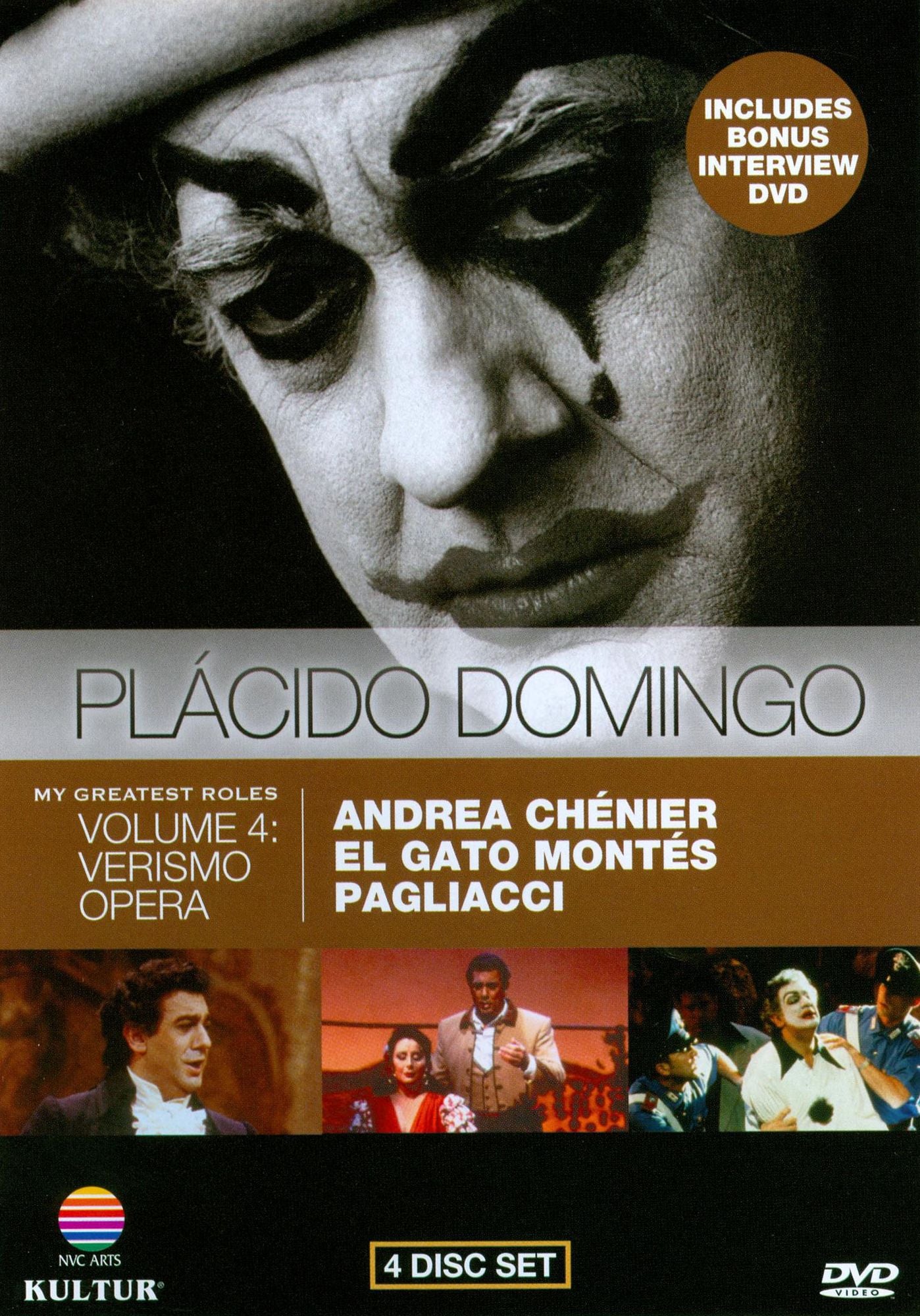 Placido Domingo: My Greatest Roles, Vol. 4 - Verismo Opera [4 Discs]