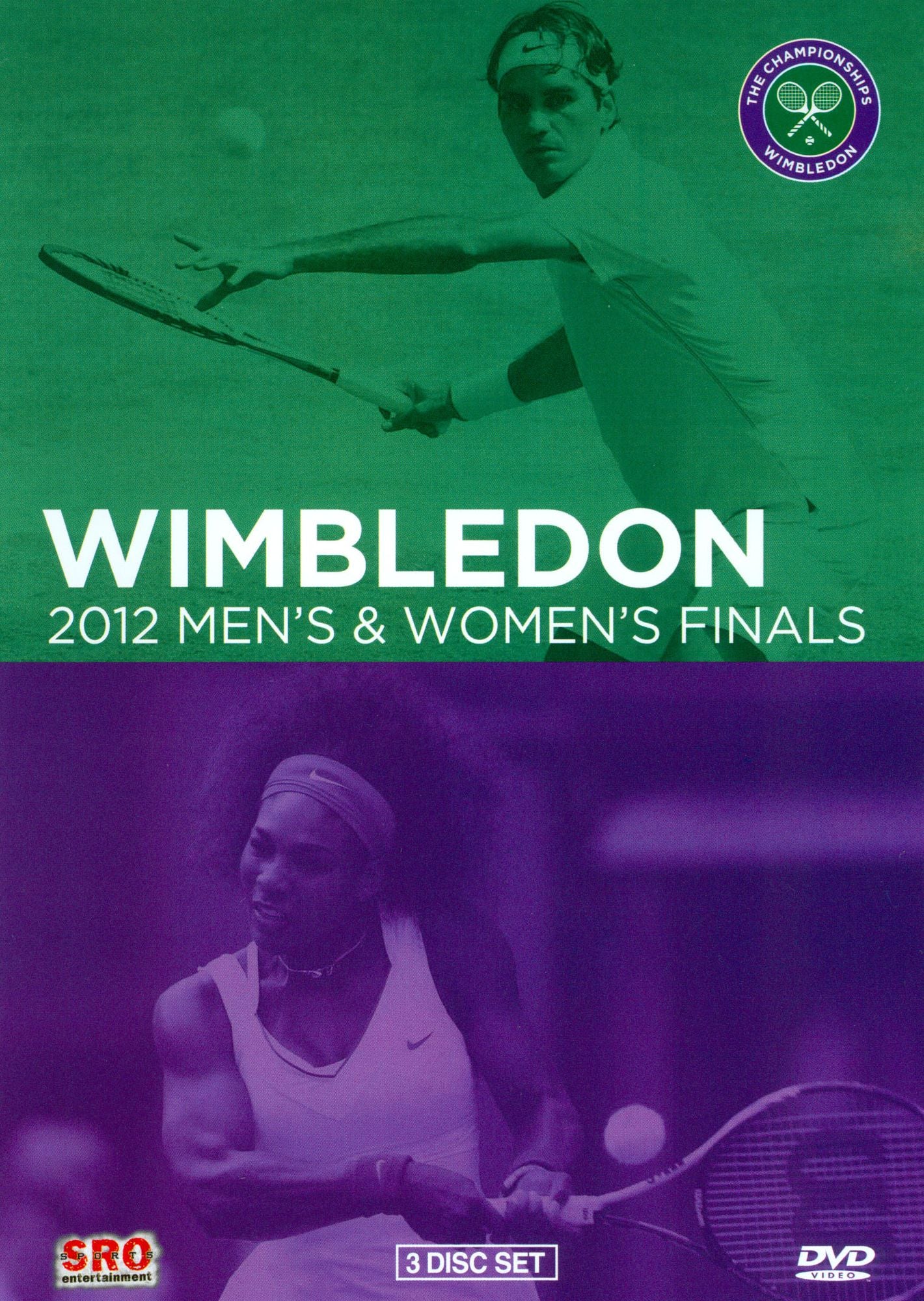 Wimbledon: 2012 Men's & Women's Finals [3 Discs]