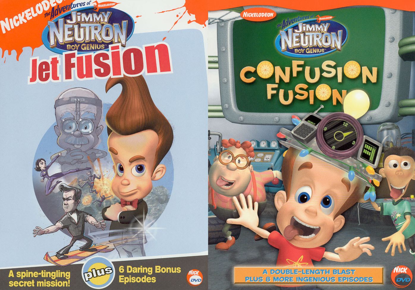 The Adventures of Jimmy Neutron: Jet Fusion/Confusion Fusion