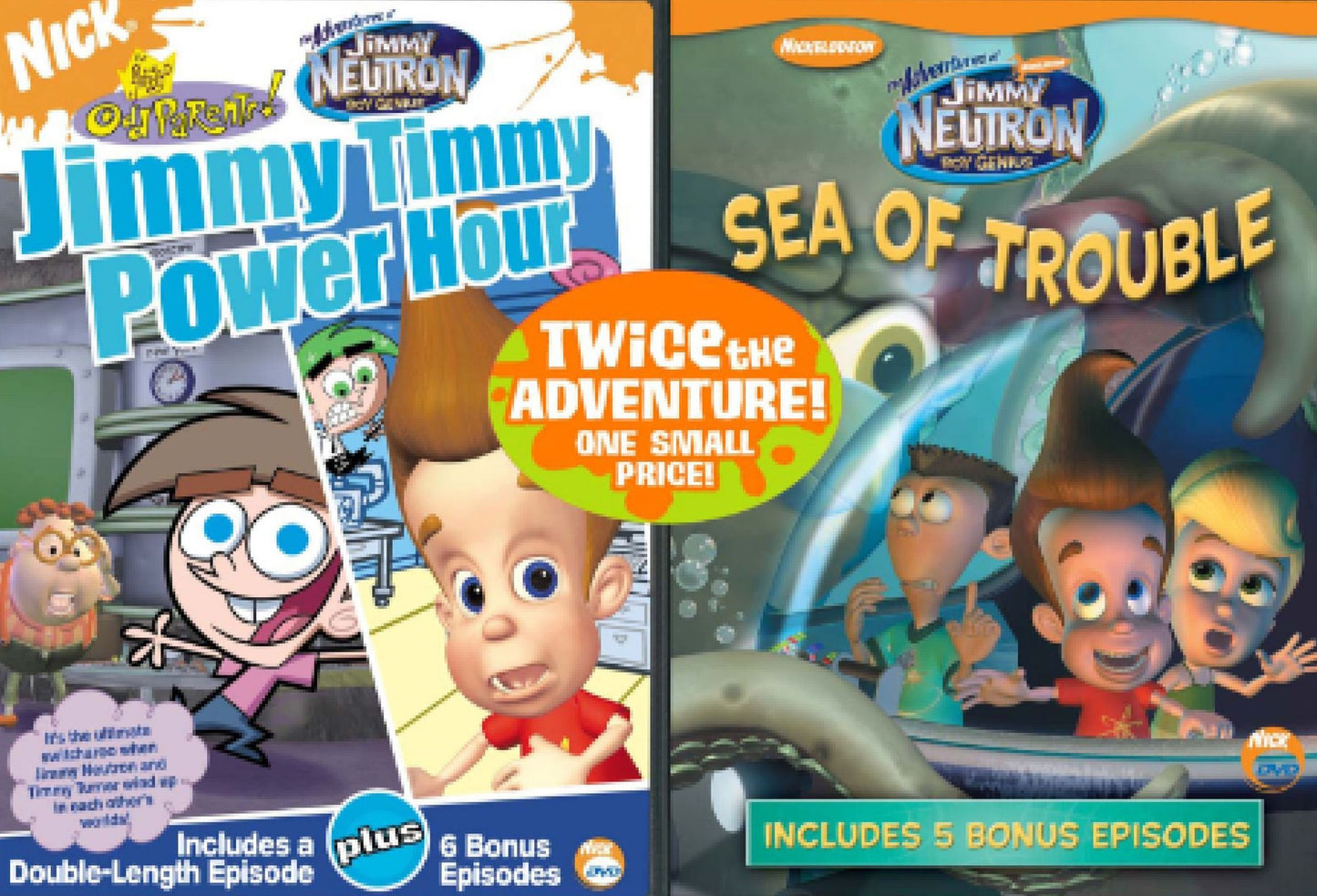 The Adventures of Jimmy Neutron, Boy Genius: Jimmy Timmy Power Hour / Sea of Trouble
