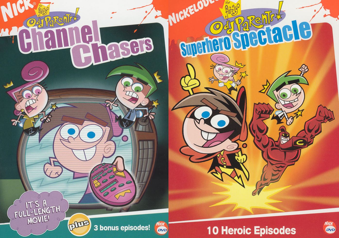 The Fairly OddParents: Channel Chasers/Superhero Spectacle [2 Discs]