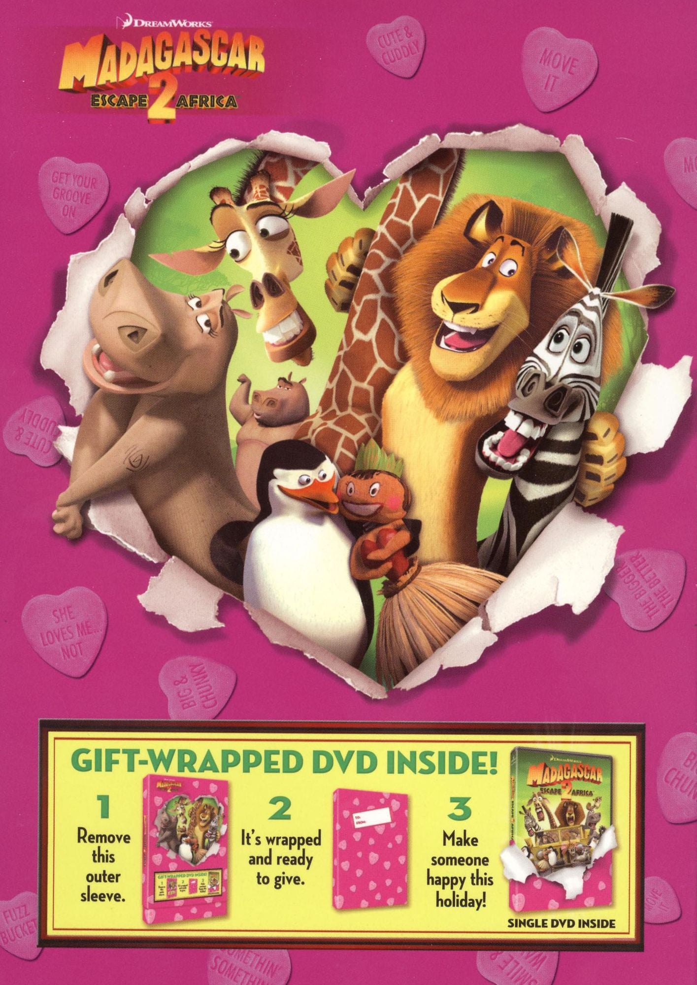 Madagascar: Escape 2 Africa [P&S] [Valentine's Day Packaging]
