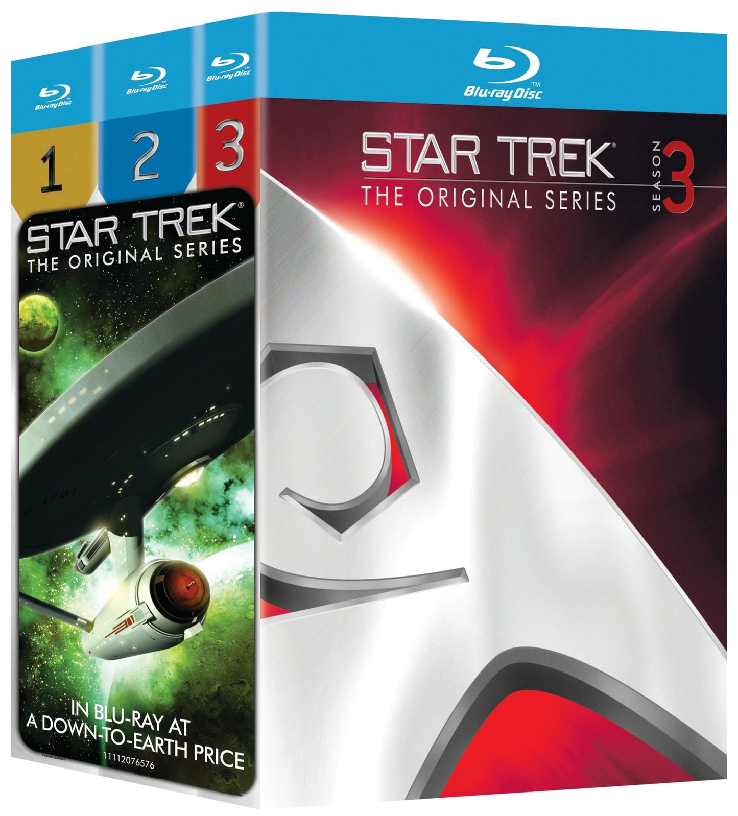 Star Trek: The Original Series - Seasons 1-3 [20 Discs] [Blu-ray]