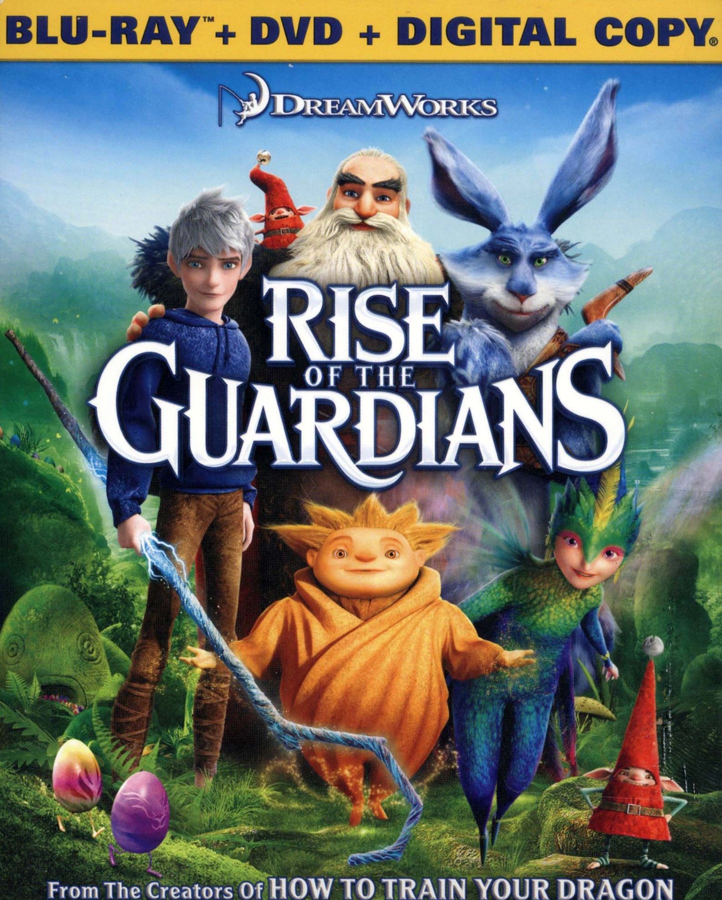 Rise of the Guardians [2 Discs] [Includes Digital Copy] [UltraViolet] [With Toy Eggs] [Blu-ray/DVD]
