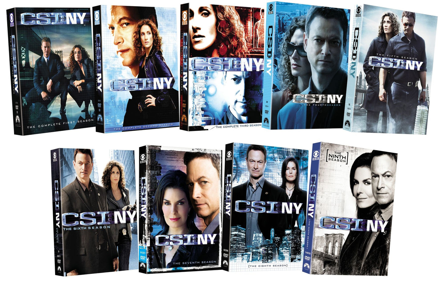 CSI: NY - Complete Series Pack [55 Discs]