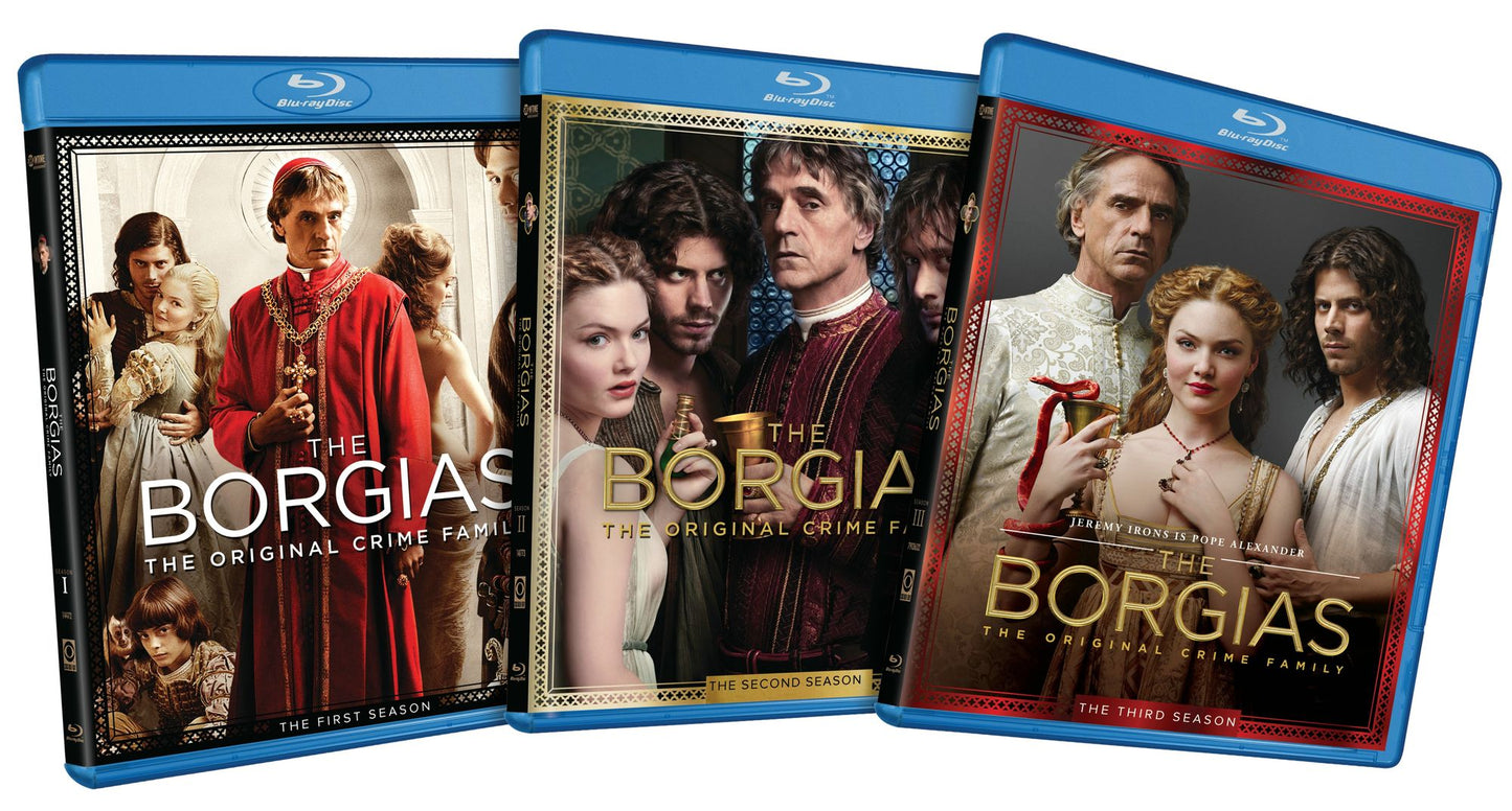 BORGIAS: SEA.1-3 PK (BR WS GIFT