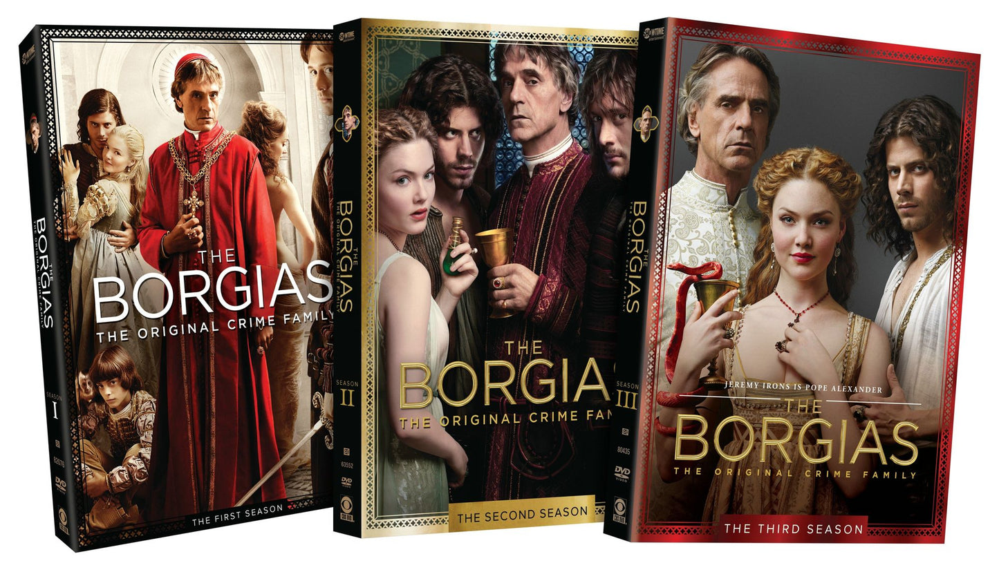 BORGIAS: SEA.1-3 PK (BOX SEN)