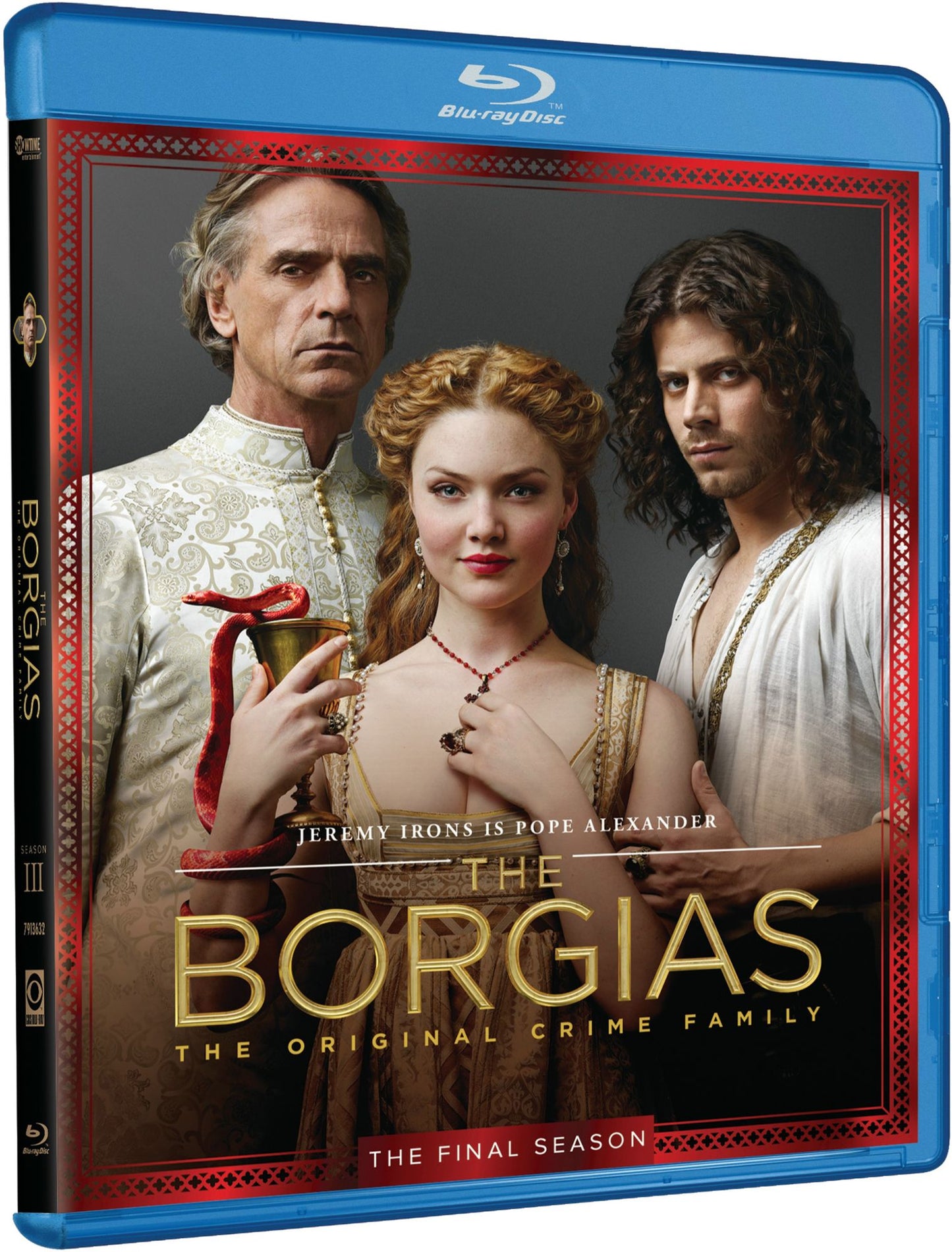 BORGIAS: SEA.3 (3PC BR W/DVD)