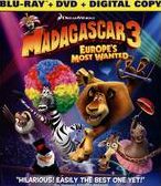 Madagascar 3: Europe's Most Wanted [2 Discs] [Includes Digital Copy] [Blu-ray]