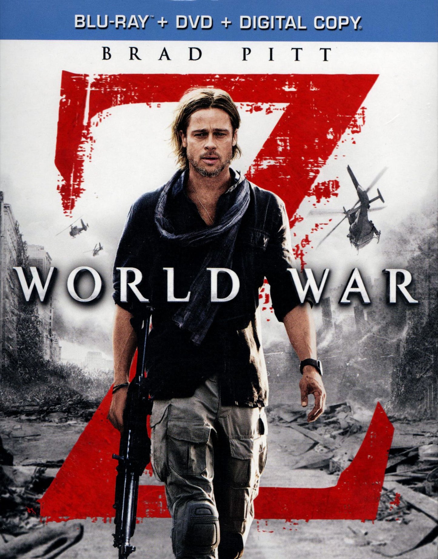 World War Z [Unrated] [2 Discs] [Includes Digital Copy] [Blu-ray/DVD]
