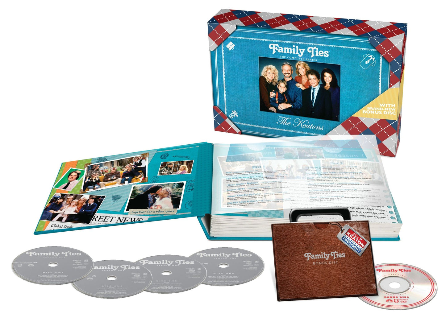 FAMILY TIES: COMP. SER. (28PC)
