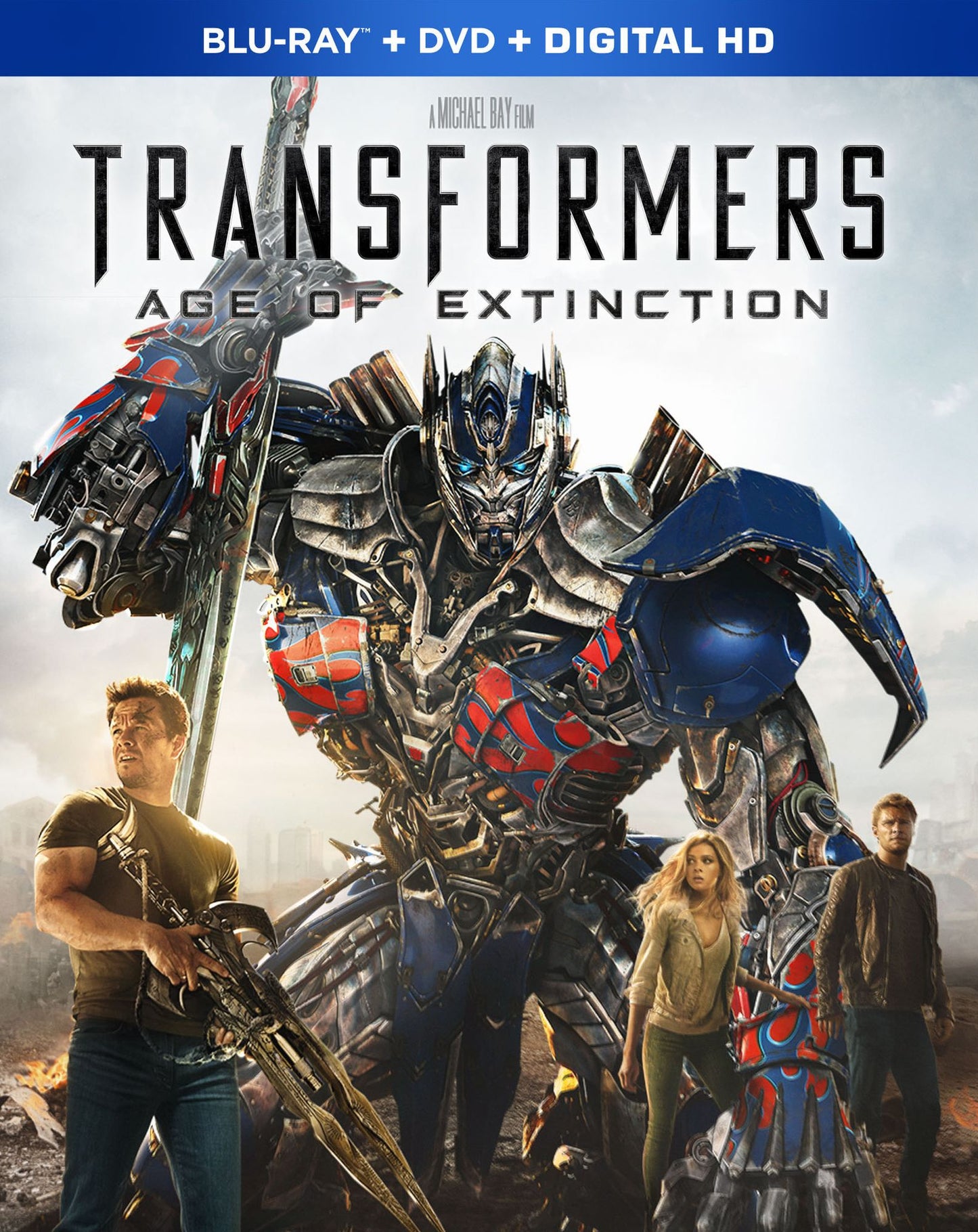 Transformers: Age of Extinction [2 Discs] [Includes Digital Copy] [Blu-ray/DVD]