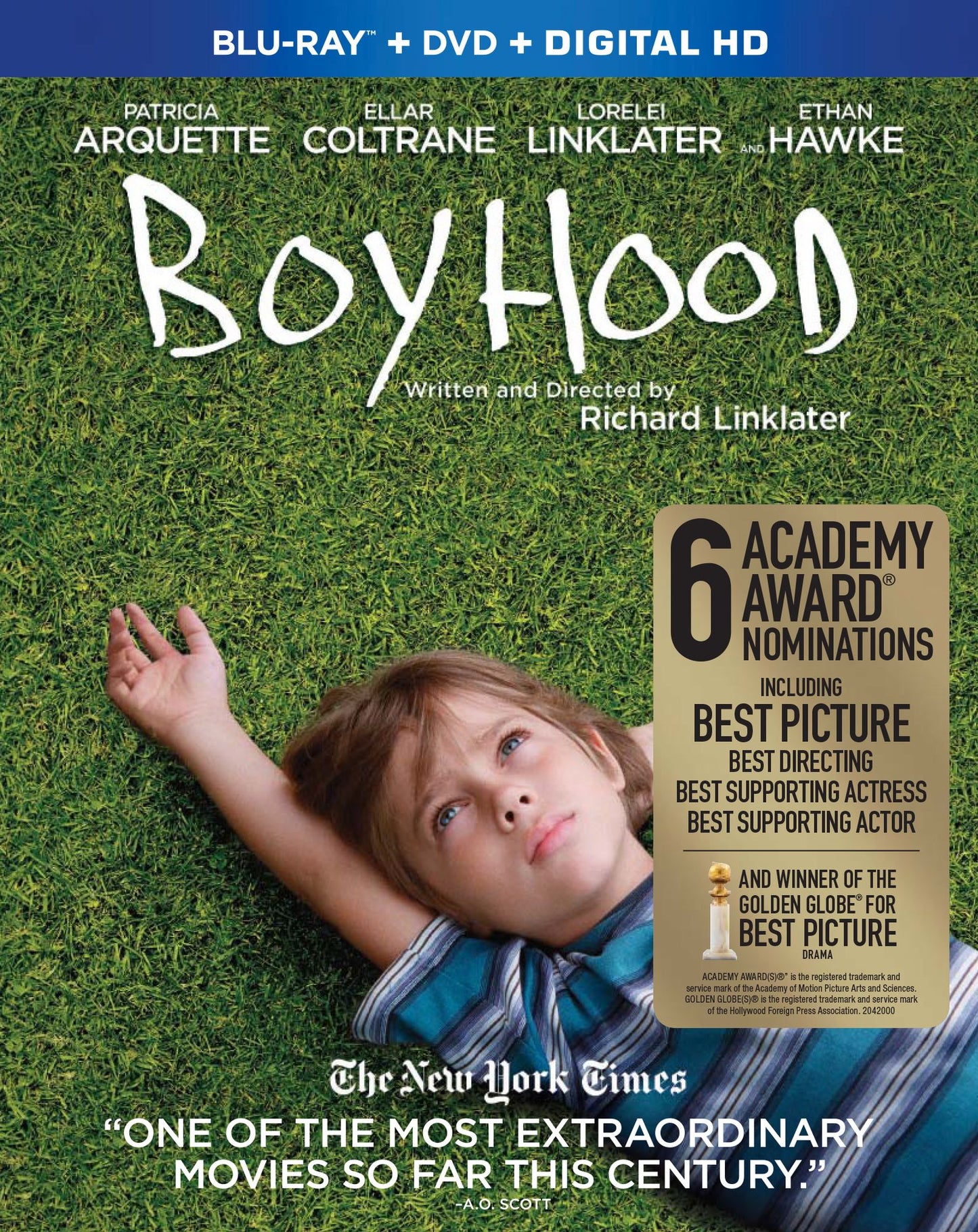 Boyhood [Includes Digital Copy] [Blu-ray/DVD]