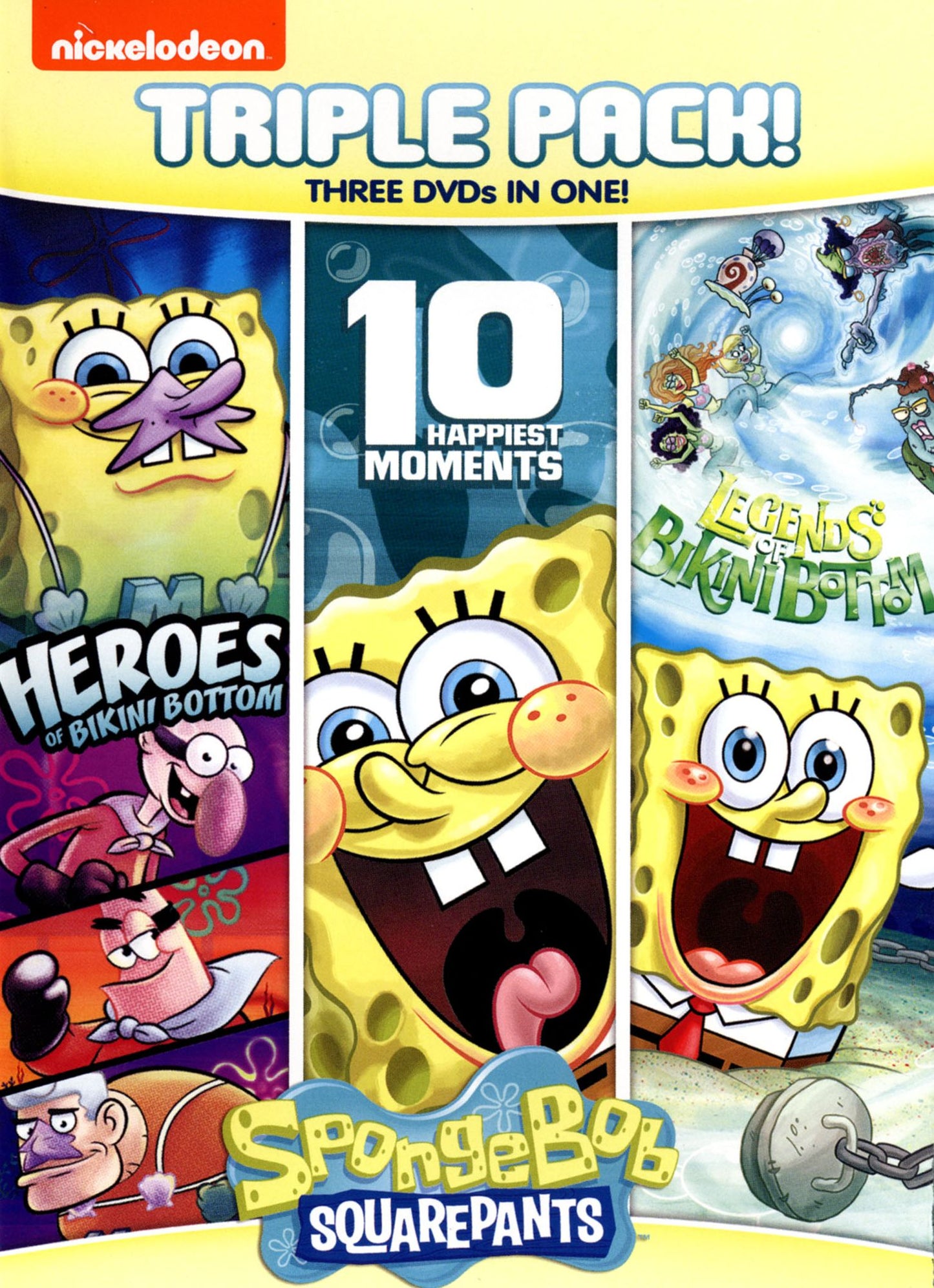 SPONGEBOB: TRIPLE FEATURE (3PC)