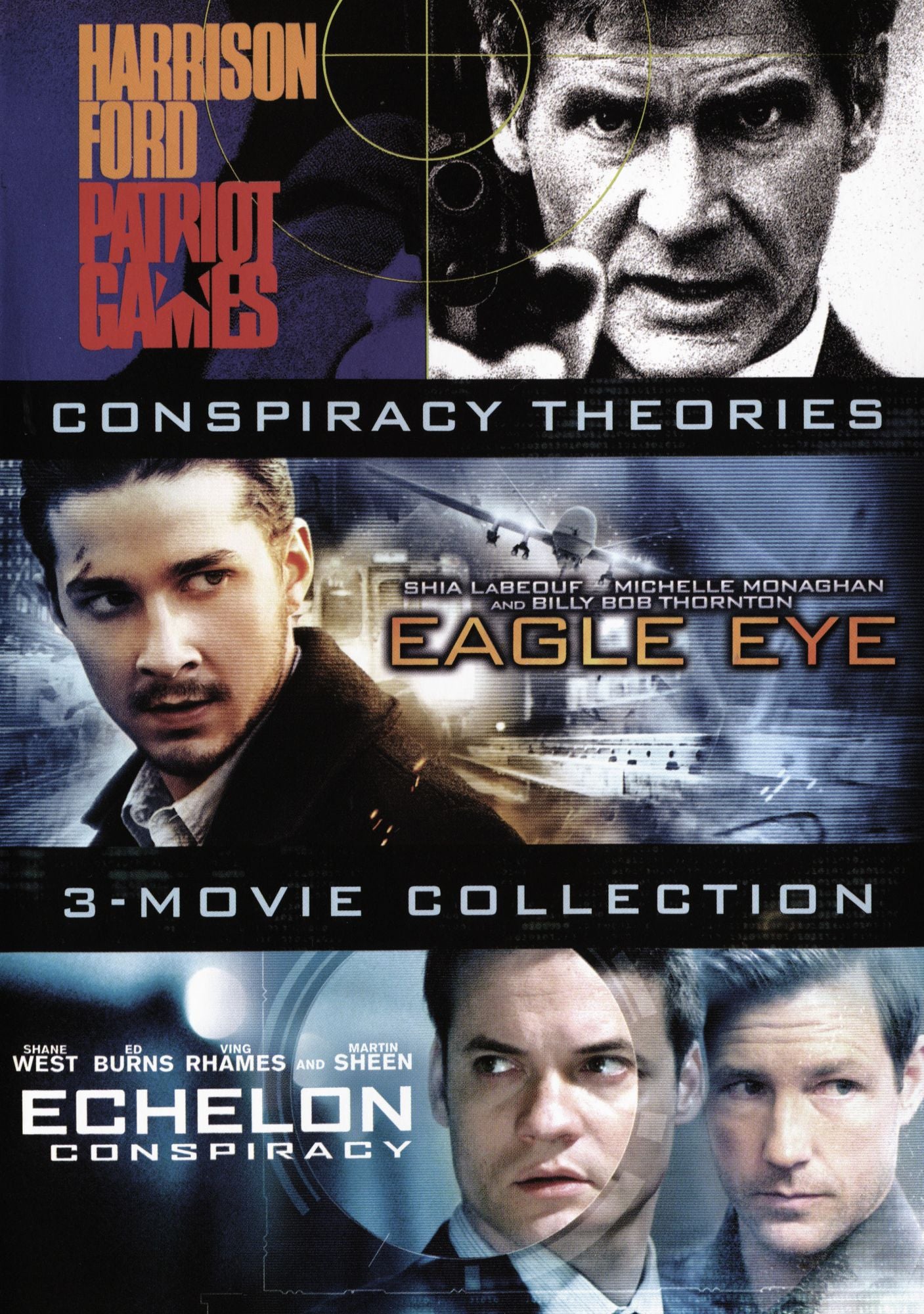 CONSPIRACY THEORIES 3-MOVIE COL