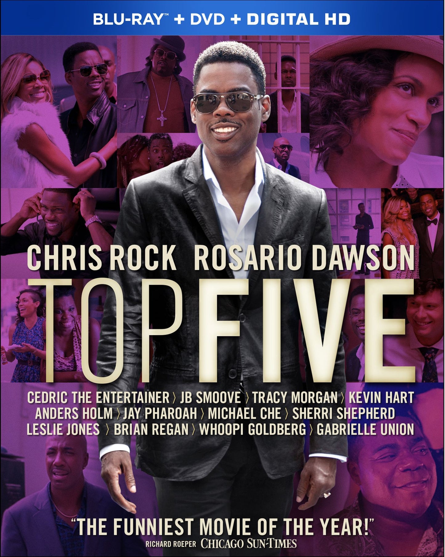 Top Five [2 Discs] [Includes Digital Copy] [Blu-ray/DVD]