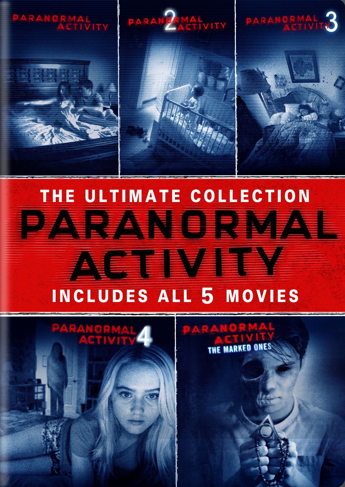 Paranormal Activity: 5 Movie Collection [5 Discs]