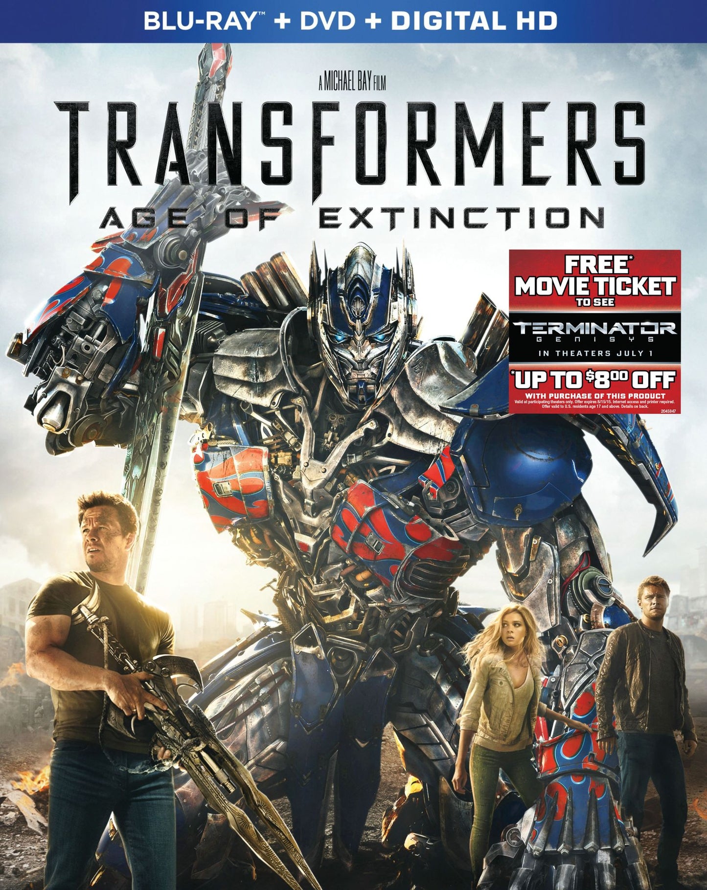 TRANSFORMERS: (2PC BR W/DVD)