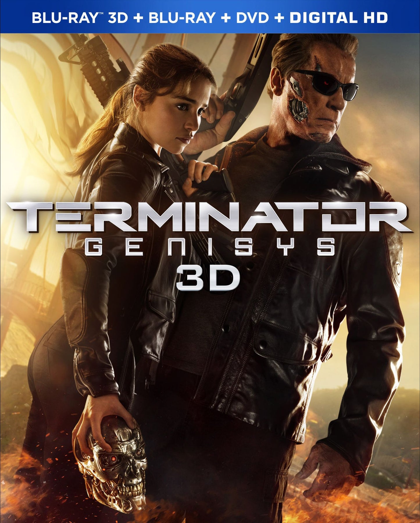 Terminator: Genisys [3D] [Includes Digital Copy] [Blu-ray/DVD]