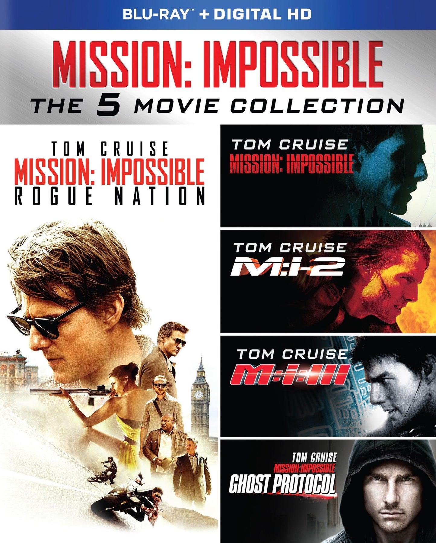 Mission: Impossible 5-Movie Collection [Blu-ray] [5 Discs]