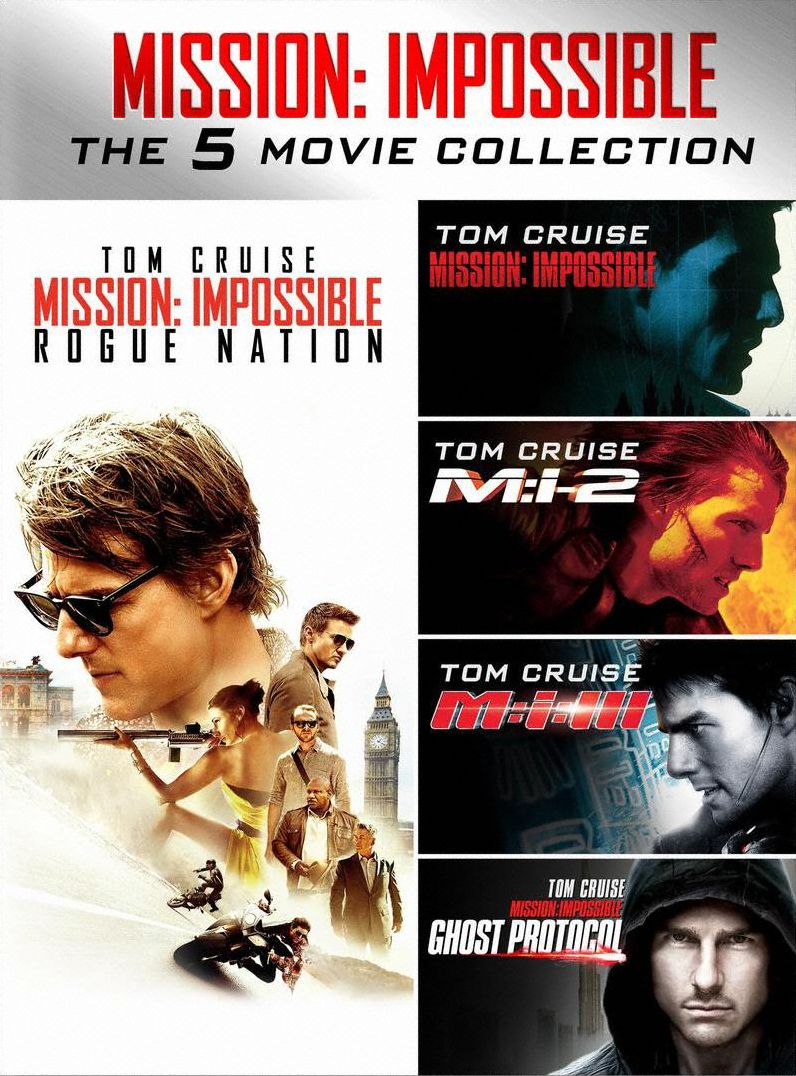 Mission: Impossible 5-Movie Collection [5 Discs]