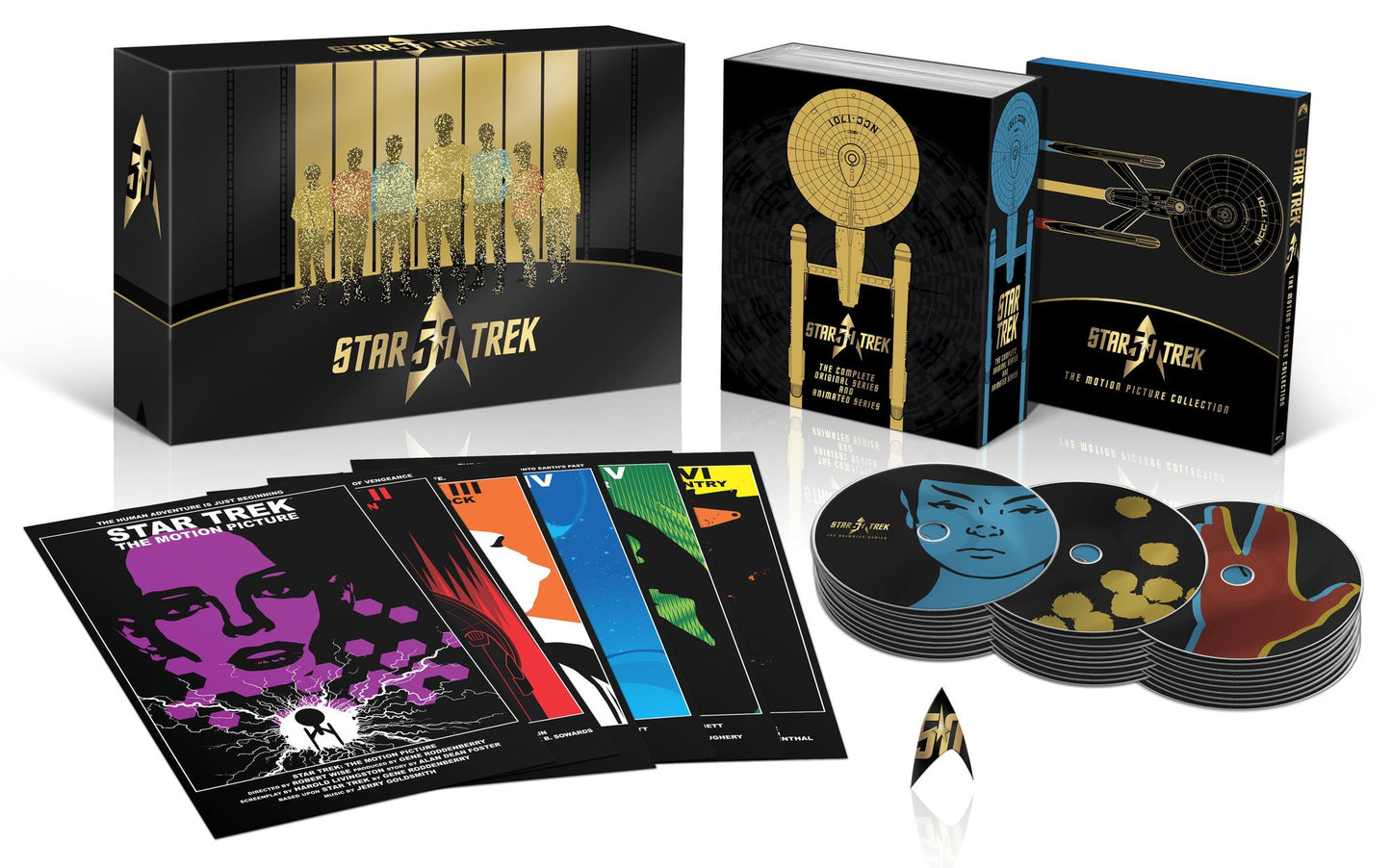 STAR TREK 50TH ANIV. TV & MO(BR