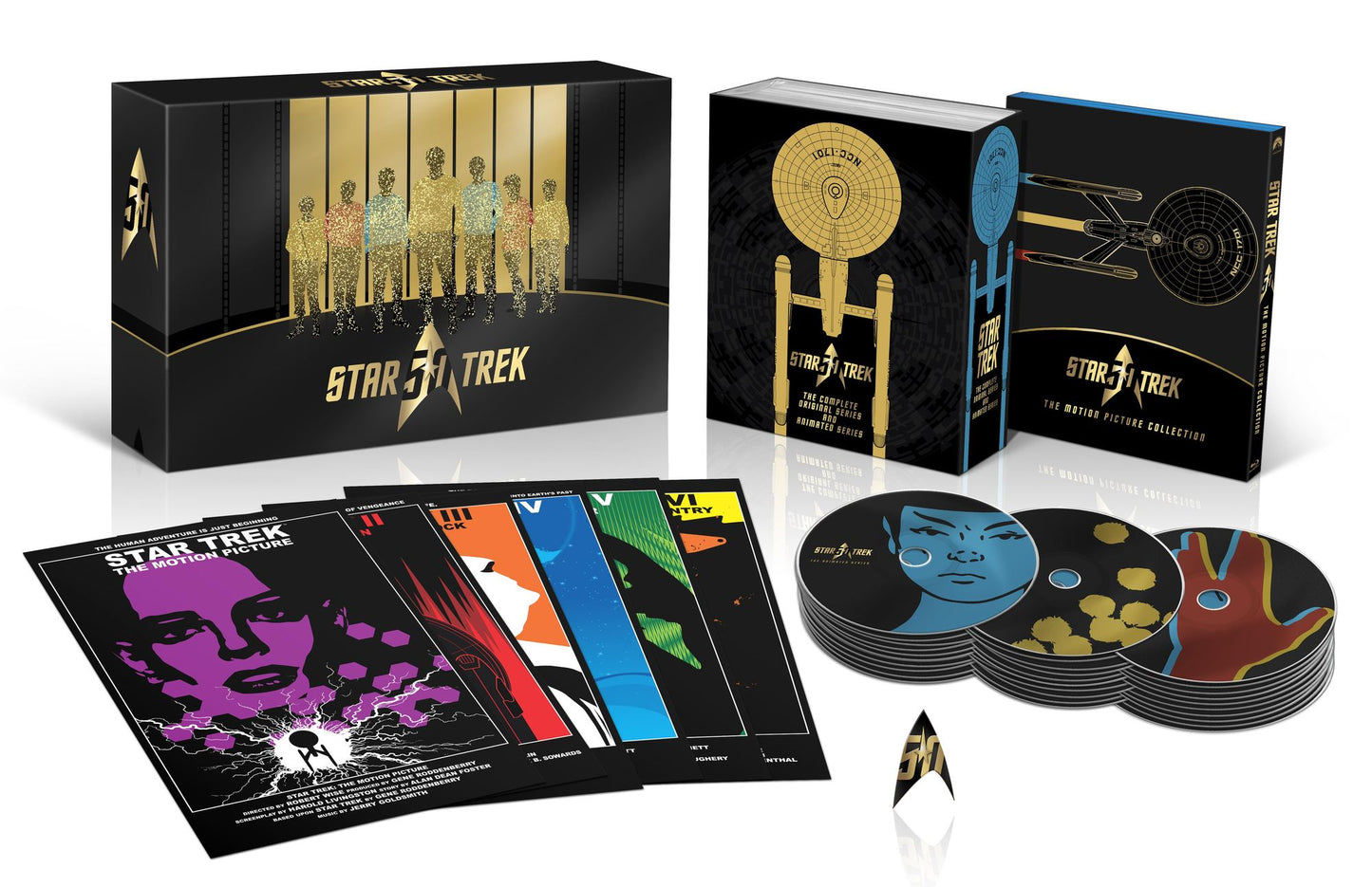 STAR TREK 50TH ANIV. TV & MO(BR
