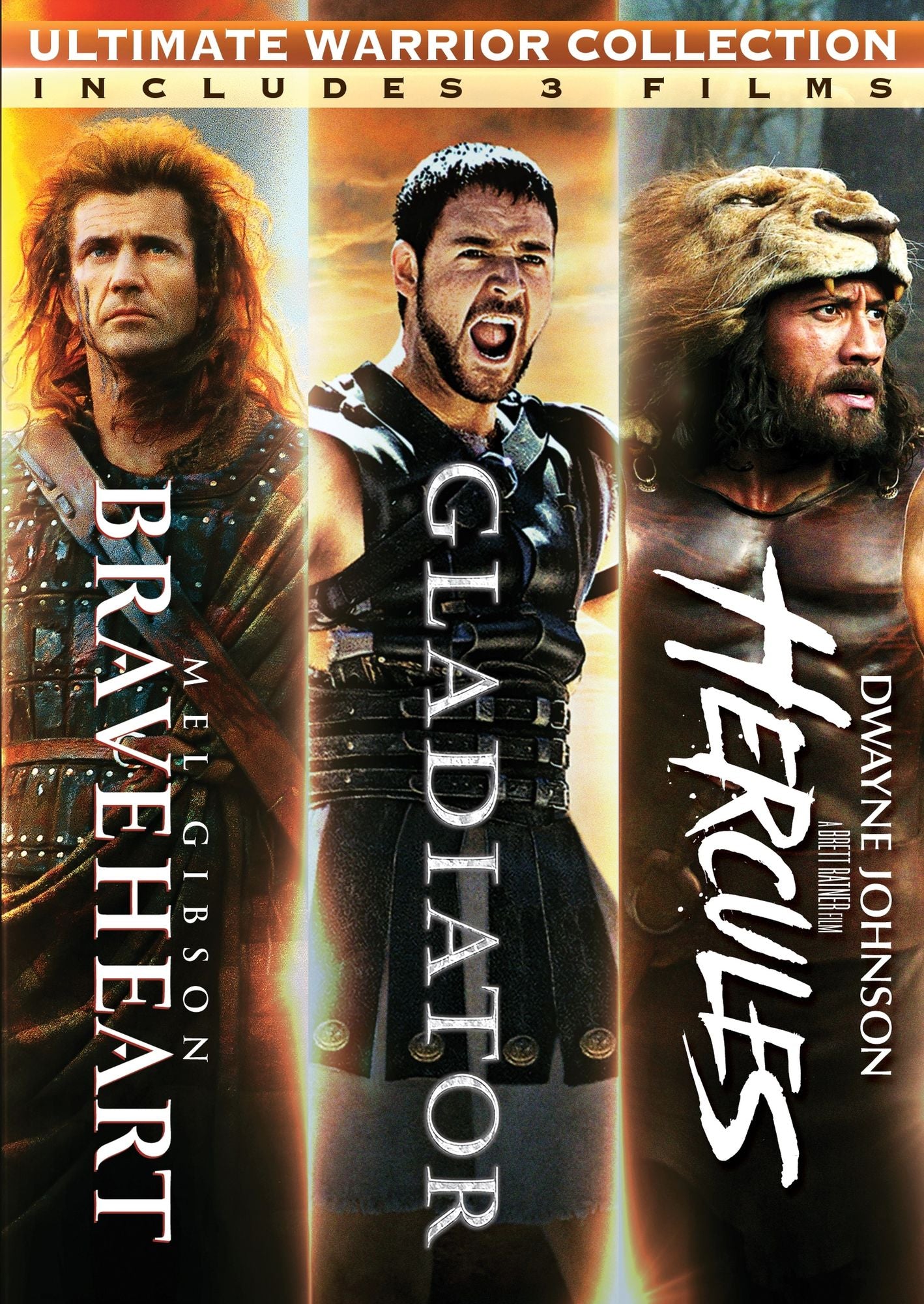 Braveheart / Gladiator / Hercul