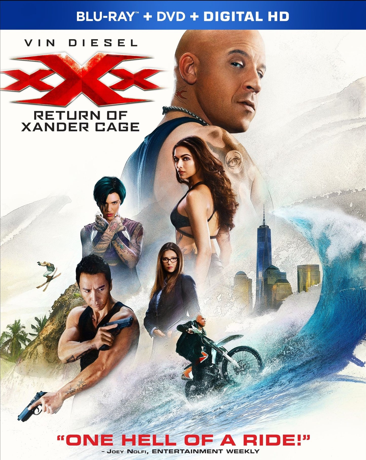 xXx: Return of Xander Cage [Includes Digital Copy] [Blu-ray/DVD]