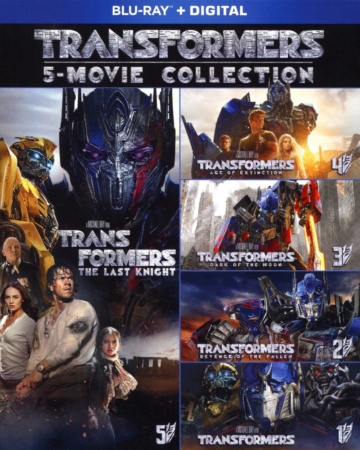 Transformers: 5 Movie Coll.(br)